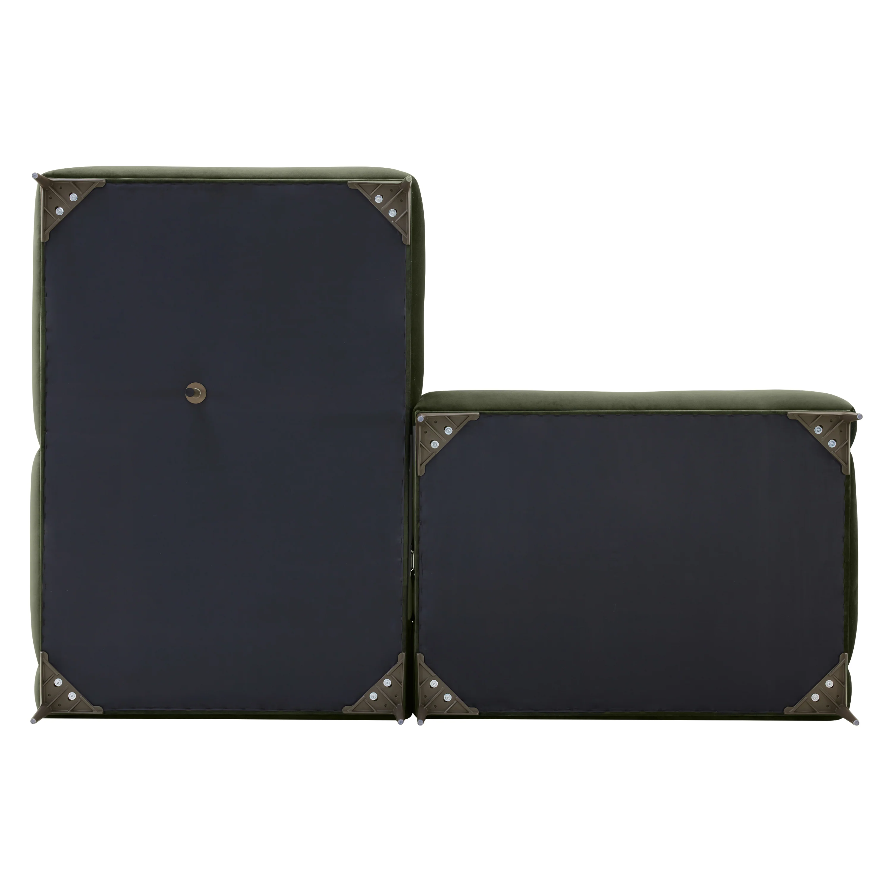 Mineta Left-Facing Sectional | Calabria Green - Image 8
