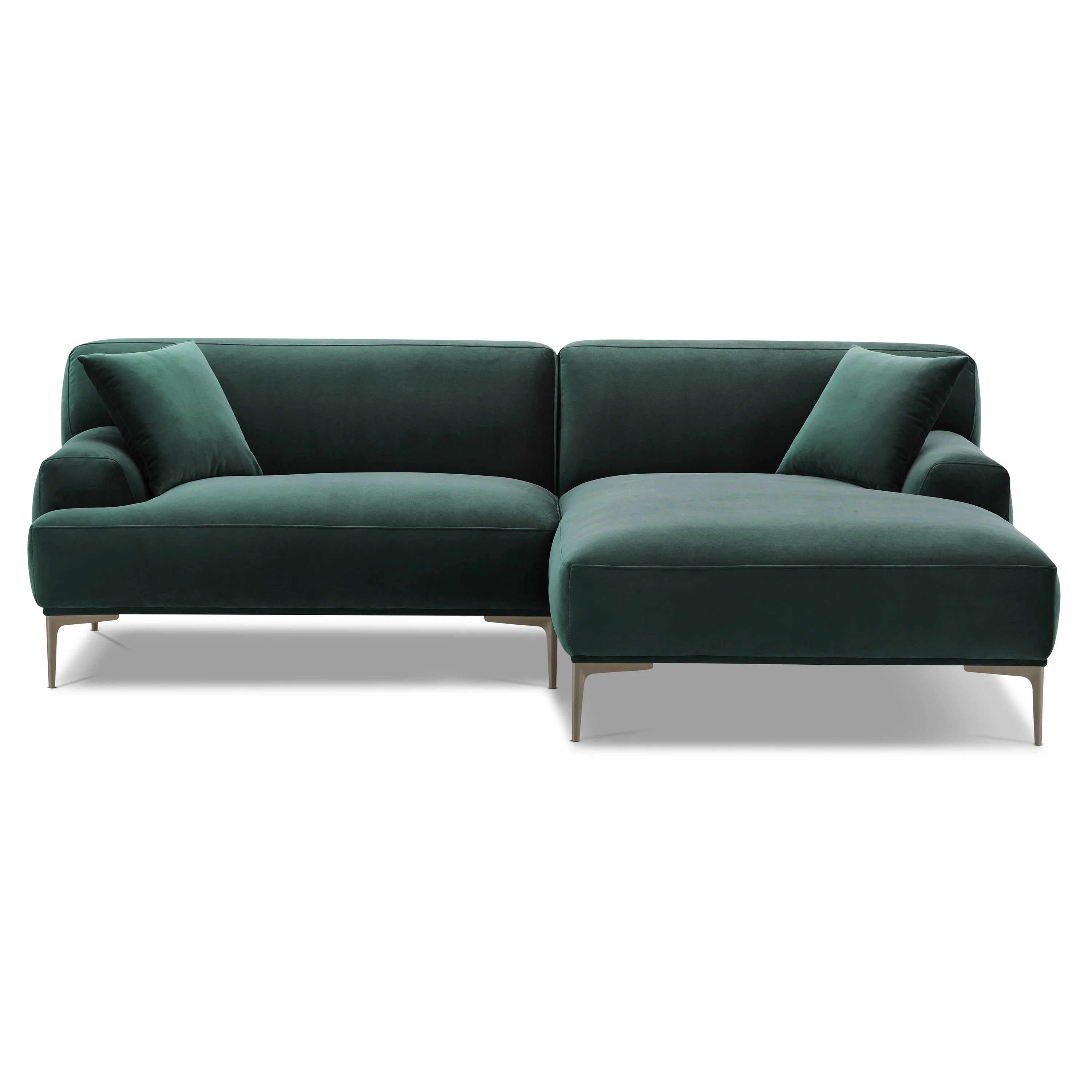Mineta Right-Facing Sectional | Amalfi Blue - Image 3