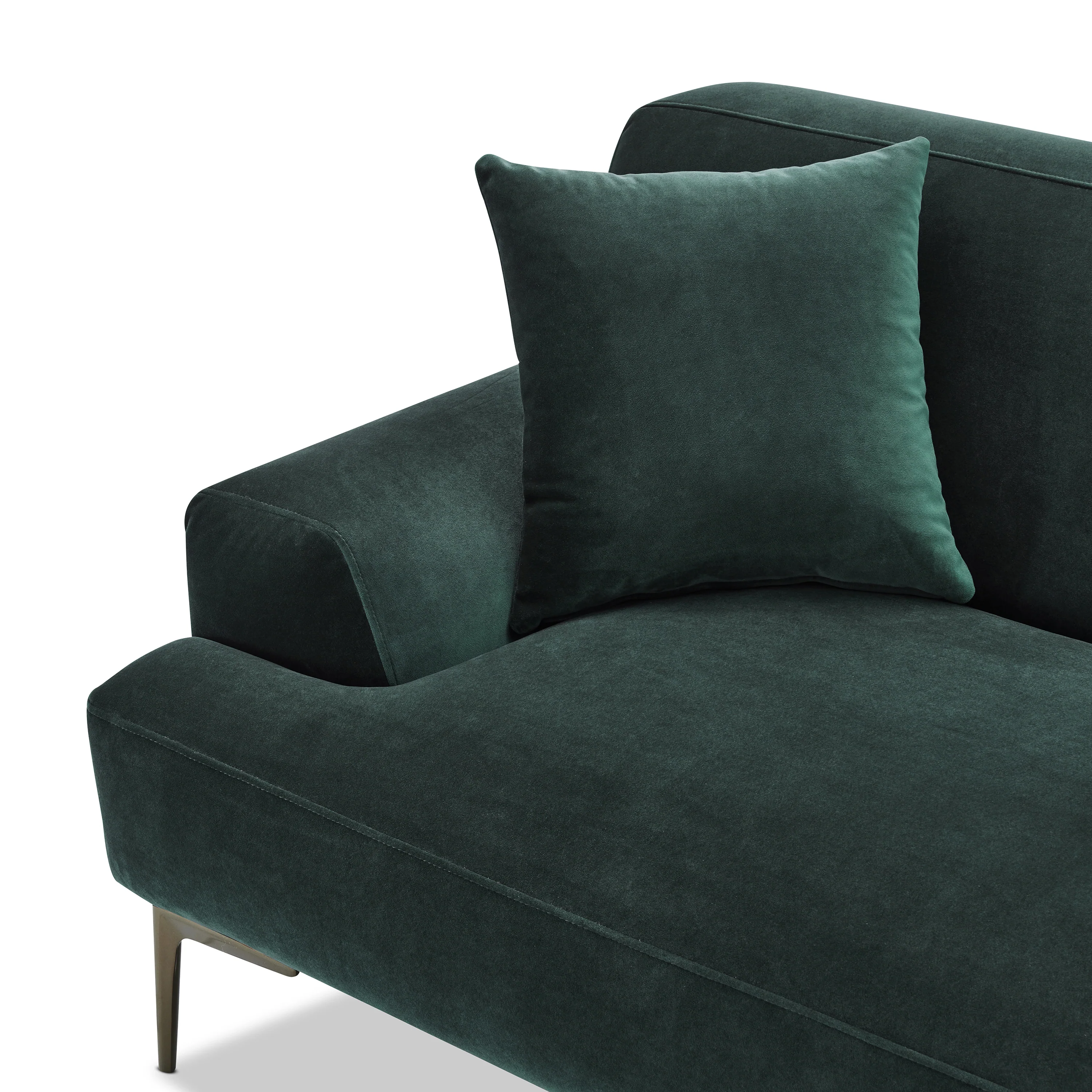 Mineta Right-Facing Sectional | Amalfi Blue - Image 8
