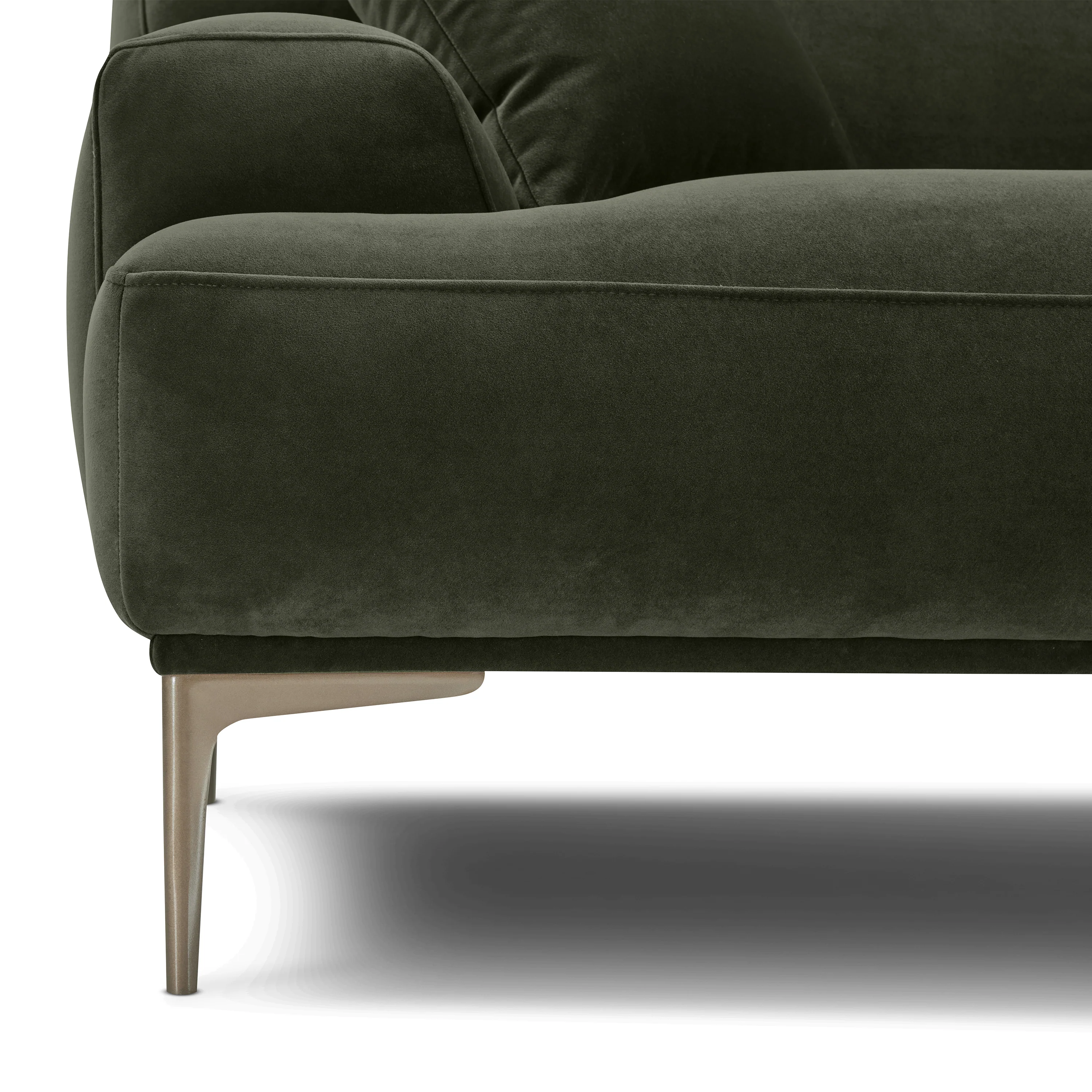 Mineta Right-Facing Sectional | Calabria Green - Image 11