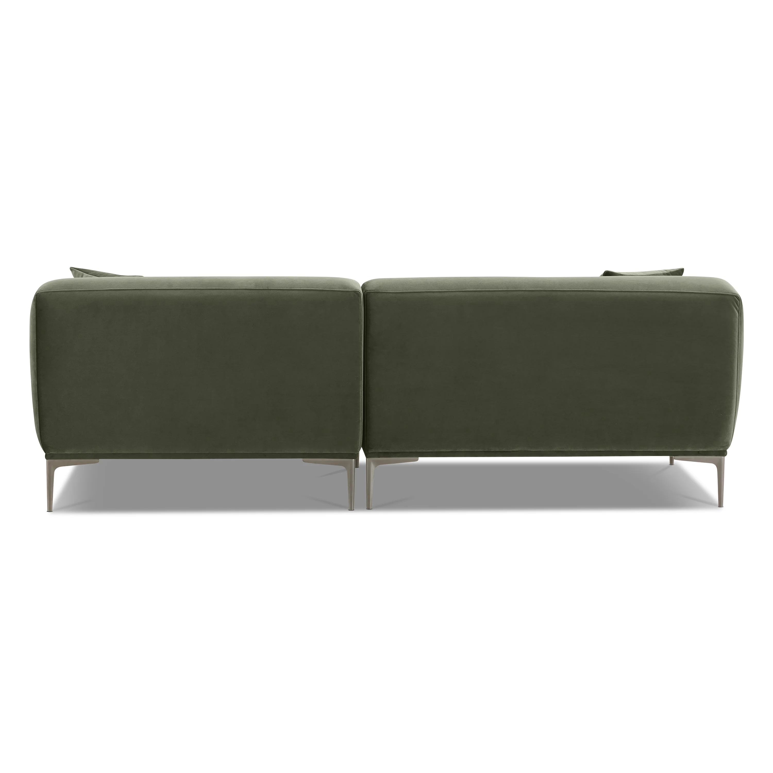 Mineta Right-Facing Sectional | Calabria Green - Image 5