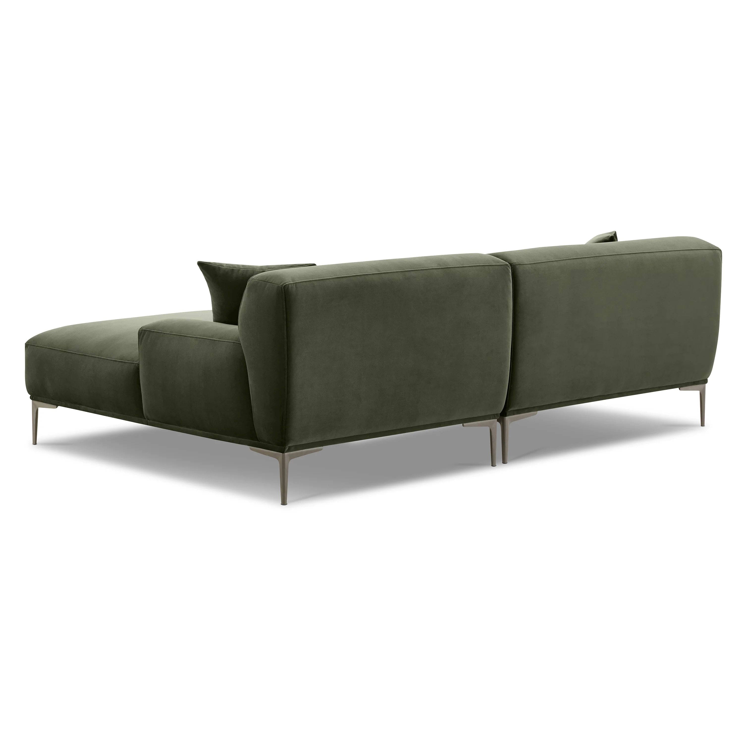 Mineta Right-Facing Sectional | Calabria Green - Image 6