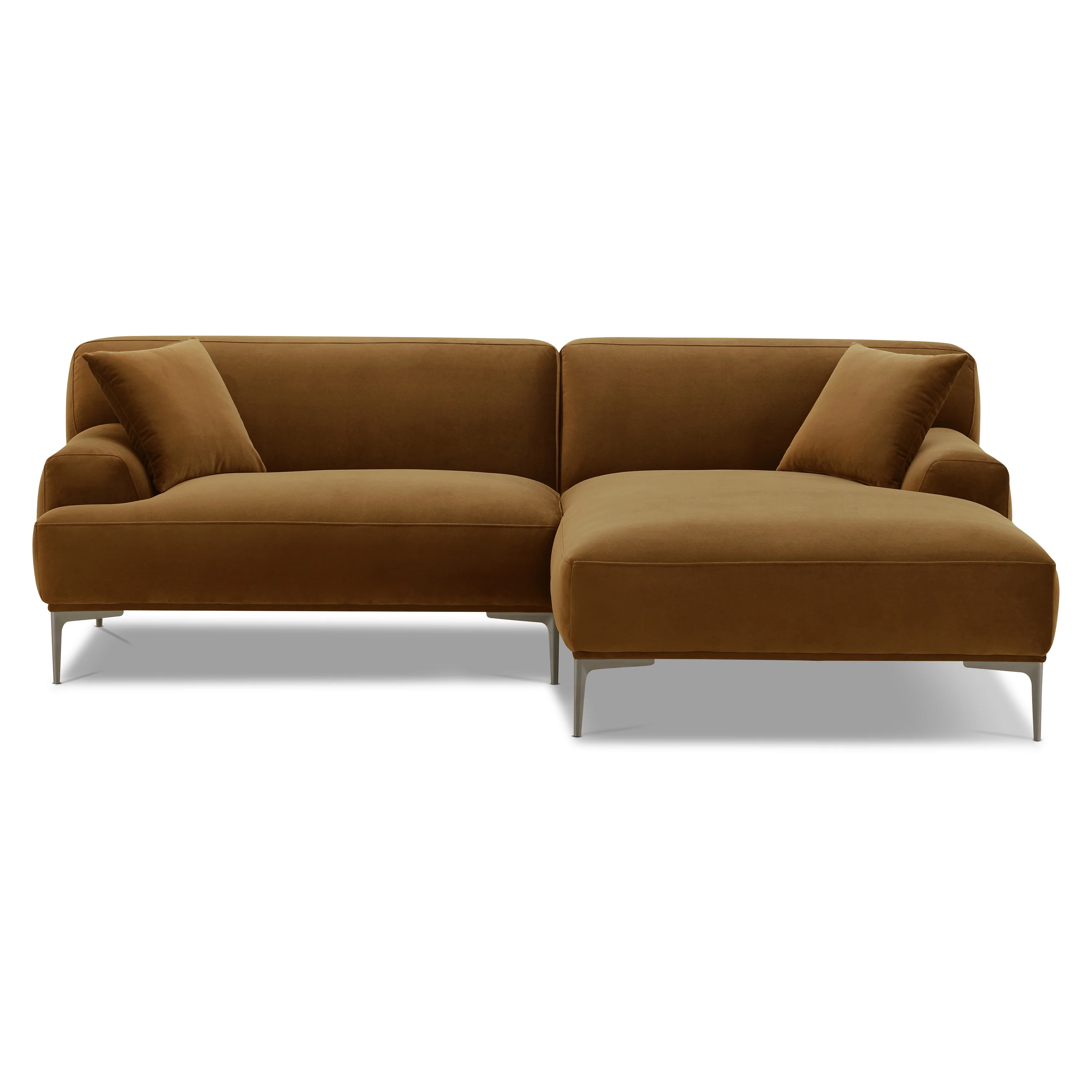 Mineta Right-Facing Sectional | Ginger Brown - Image 3