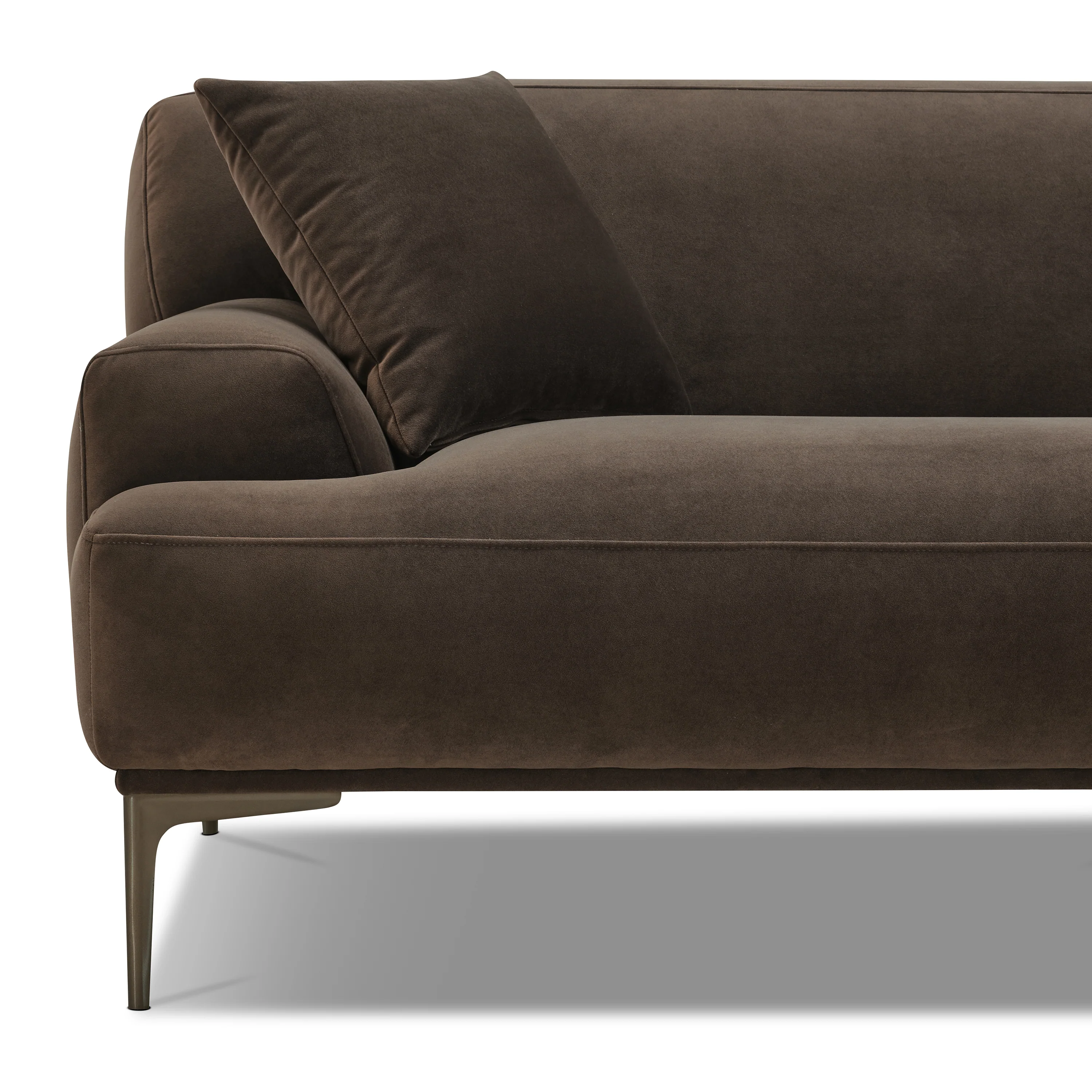 Mineta Right-Facing Sectional | Shadow Brown - Image 10