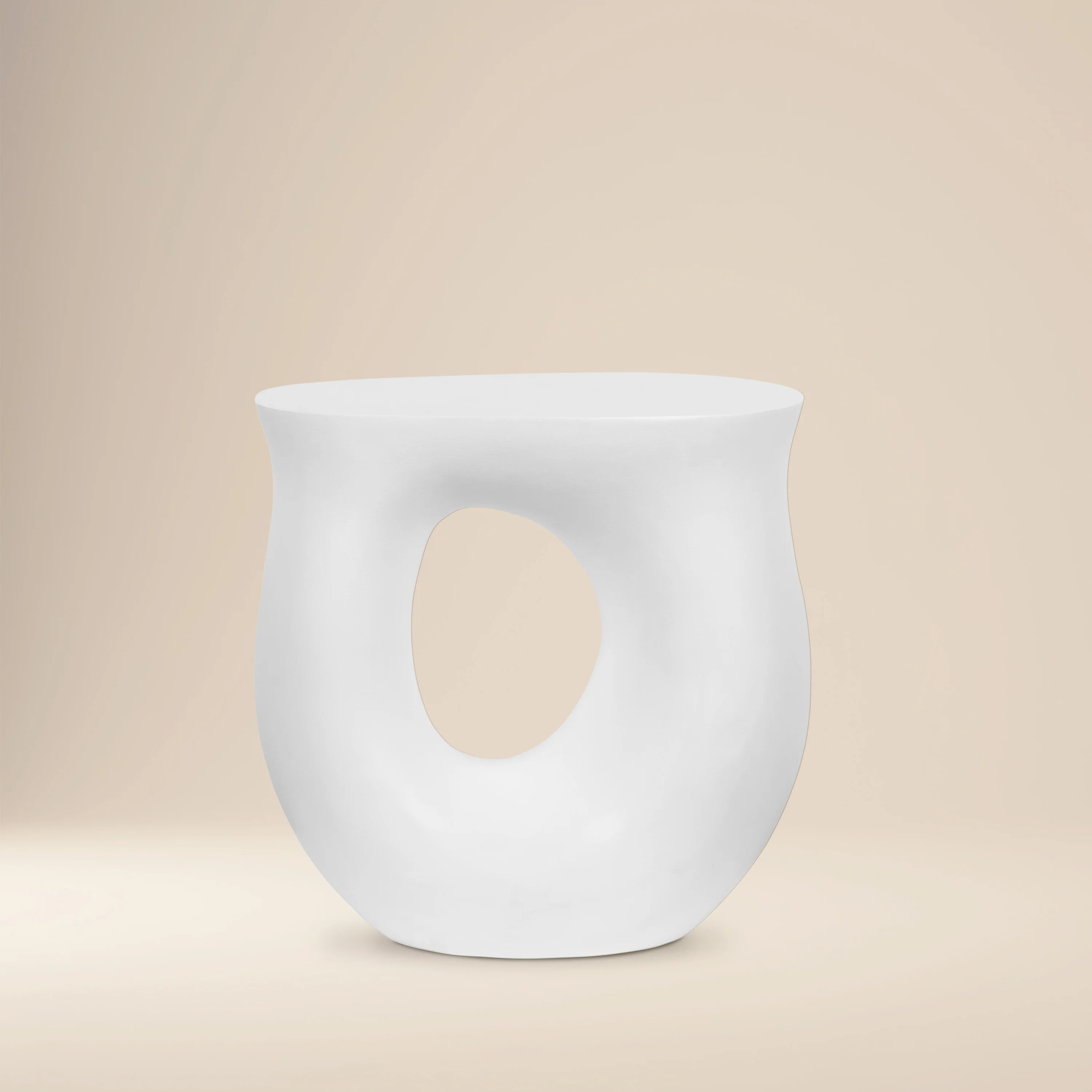 Minori Side Table | White