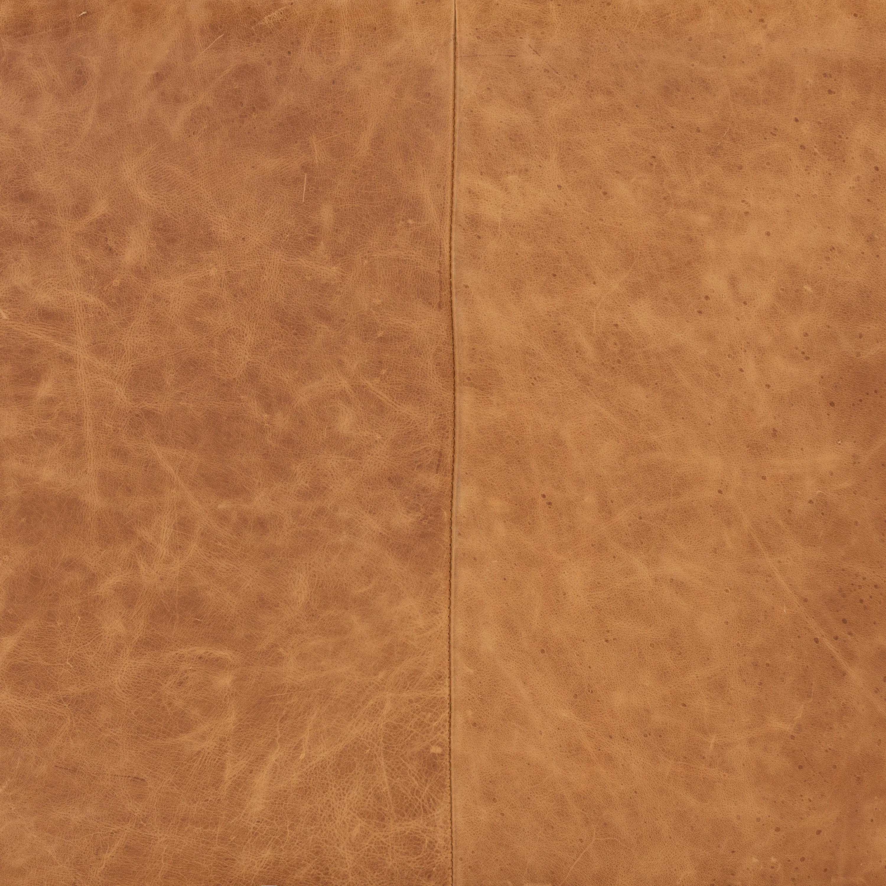 Napa 72" Leather Apartment Sofa | Cognac Tan - Image 14