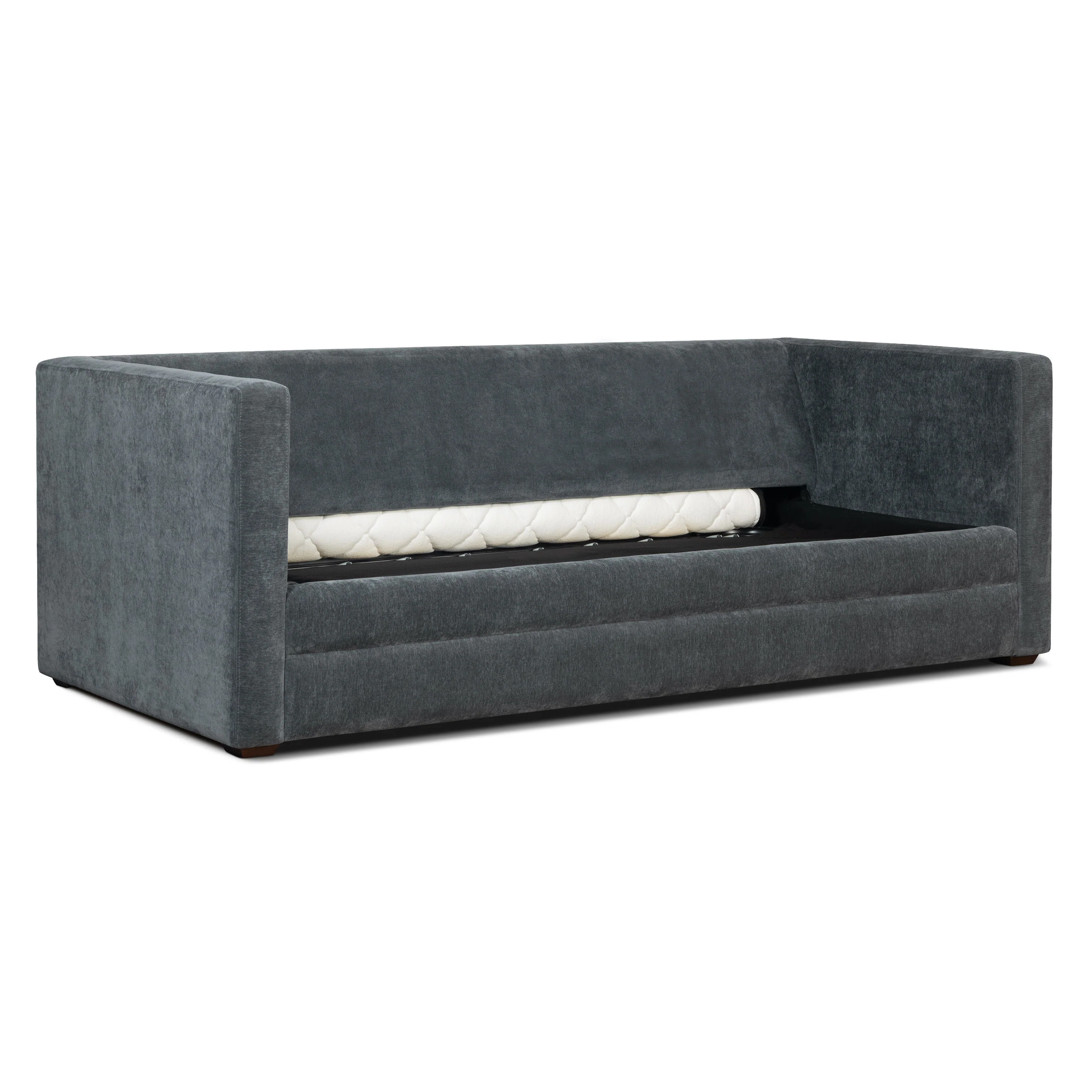 Napa 82" Pull-Out Sofa Bed | Boreal Blue - Image 5