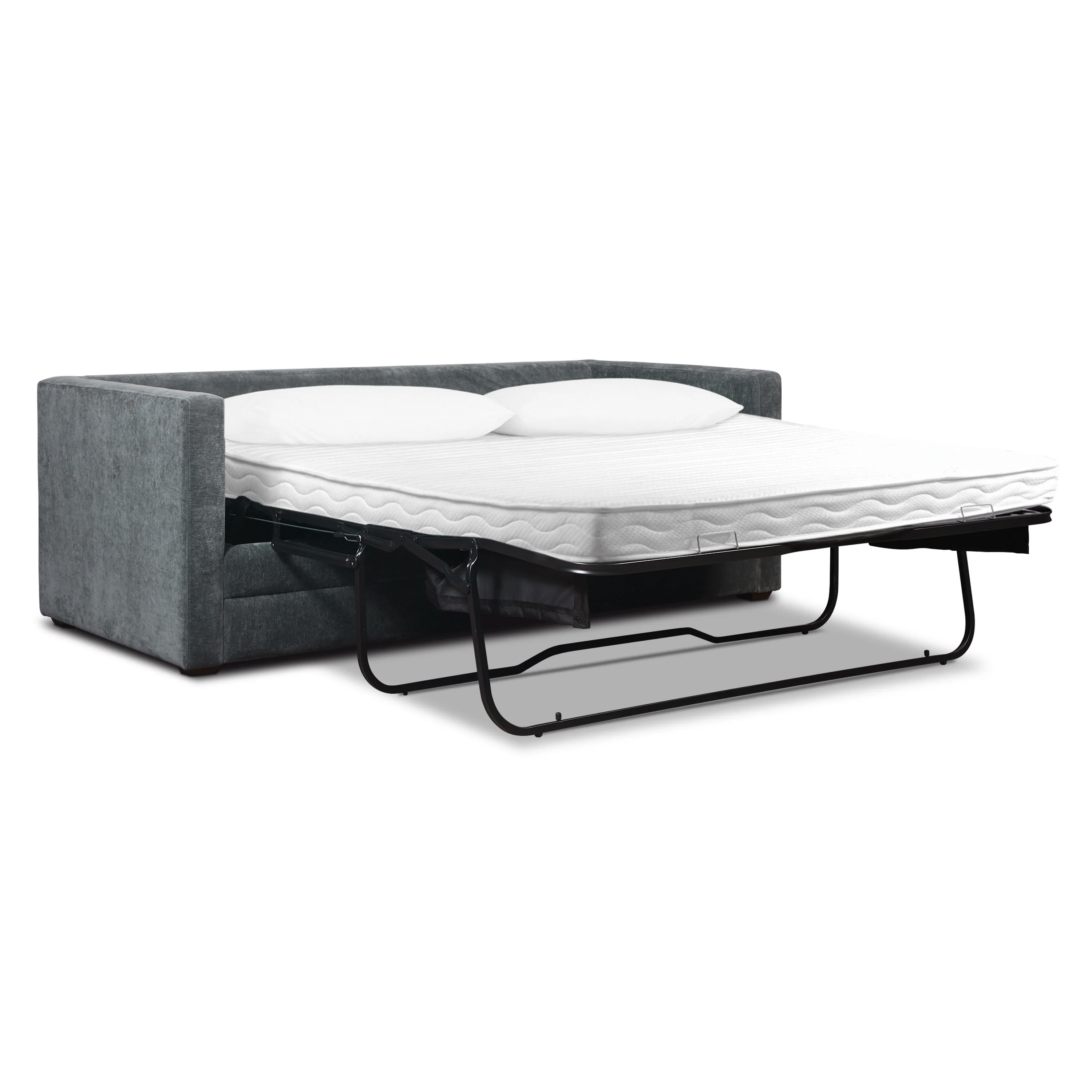 Napa 82" Pull-Out Sofa Bed | Boreal Blue - Image 6