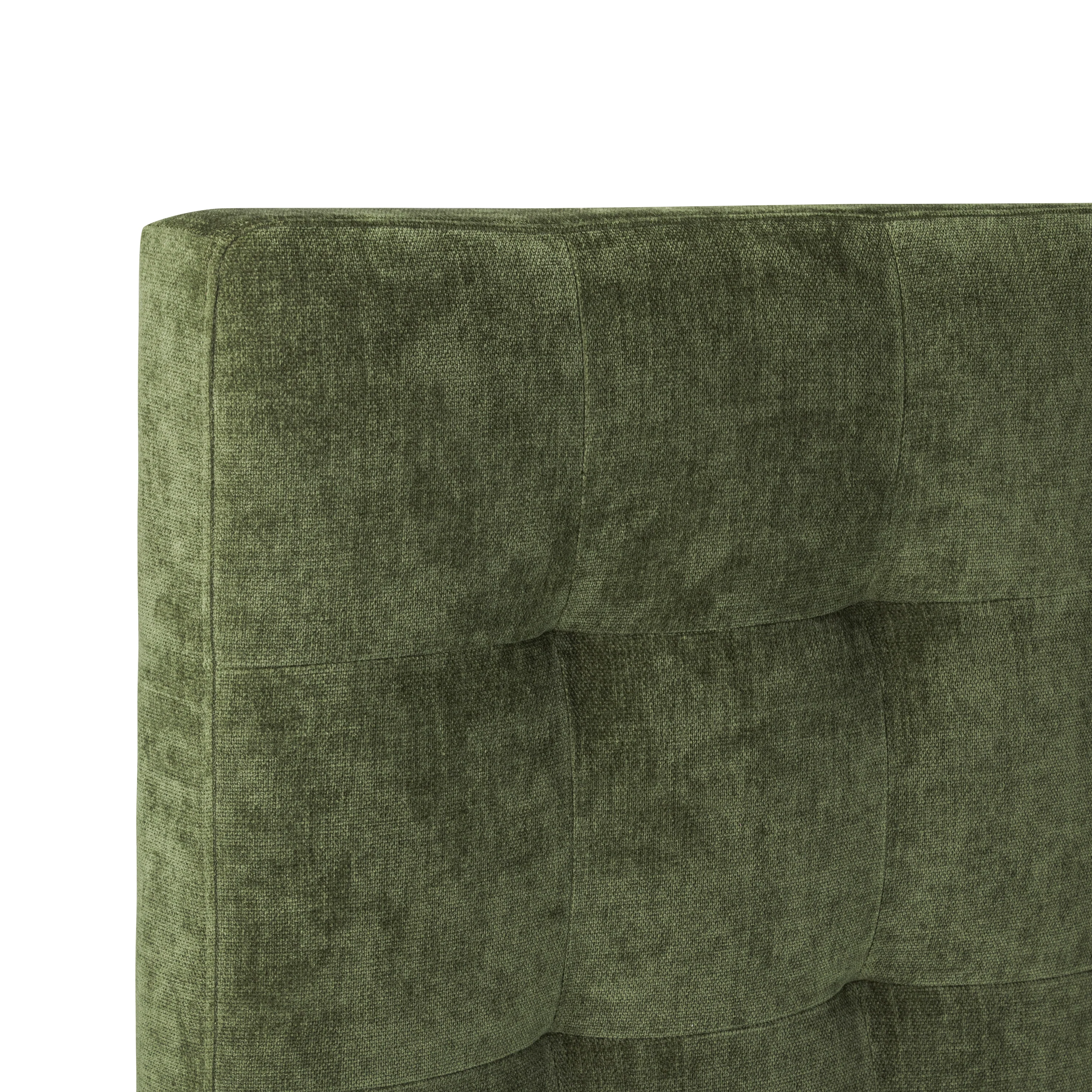 Napa Bed Headboard | Distressed Green Velvet | Queen - Image 5