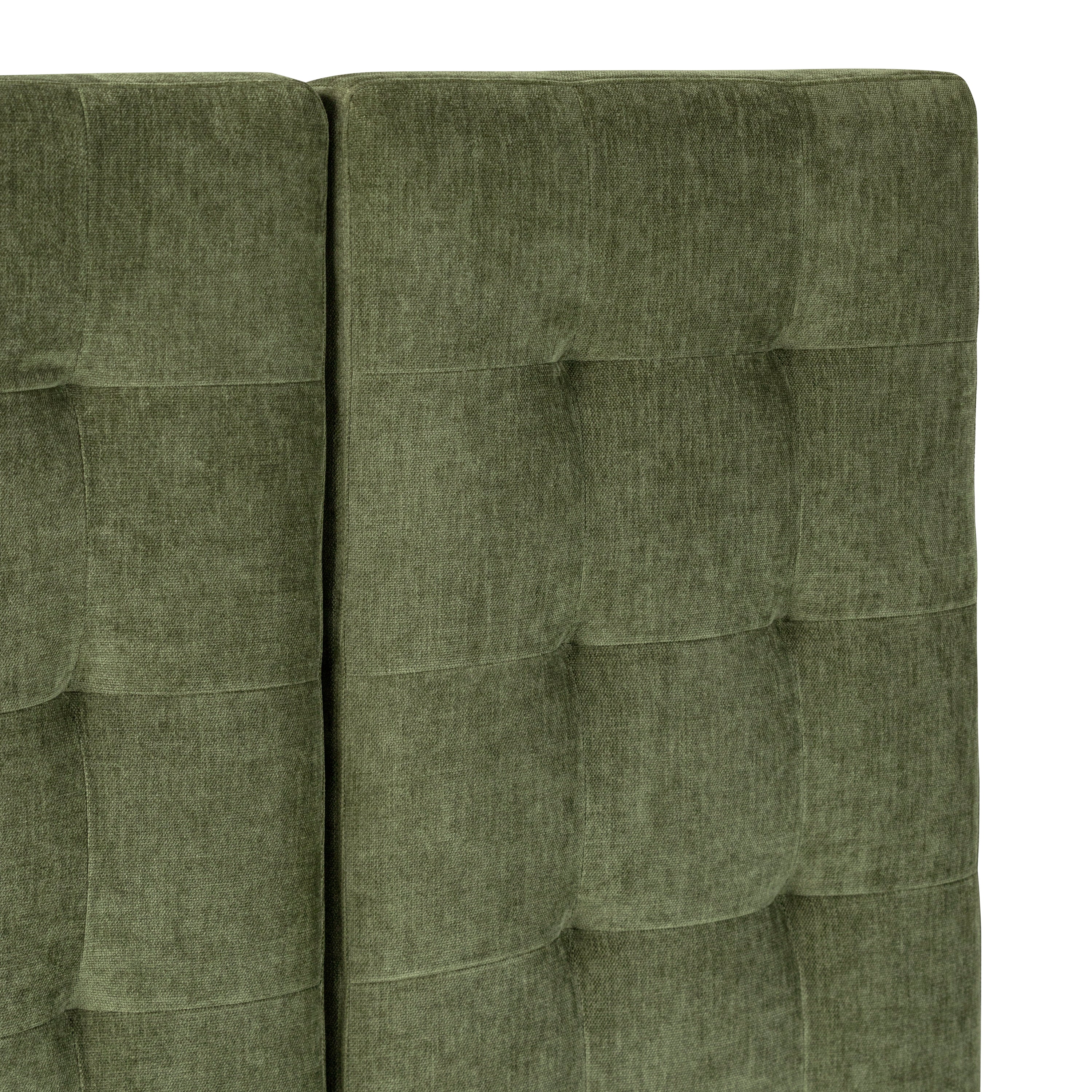 Napa Bed Headboard | Distressed Green Velvet | Queen - Image 6
