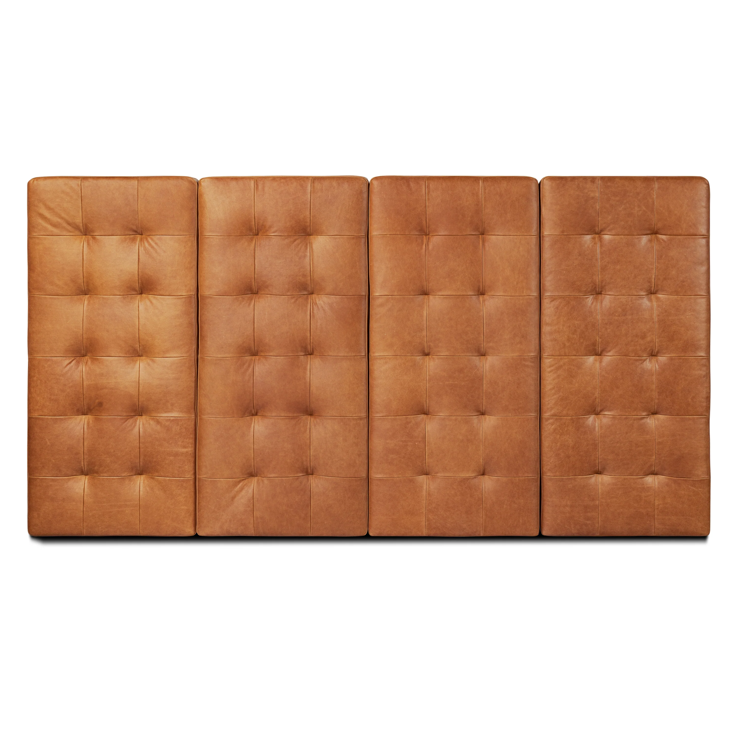 Napa Leather Bed Headboard | Saddle Tan | King - Image 2