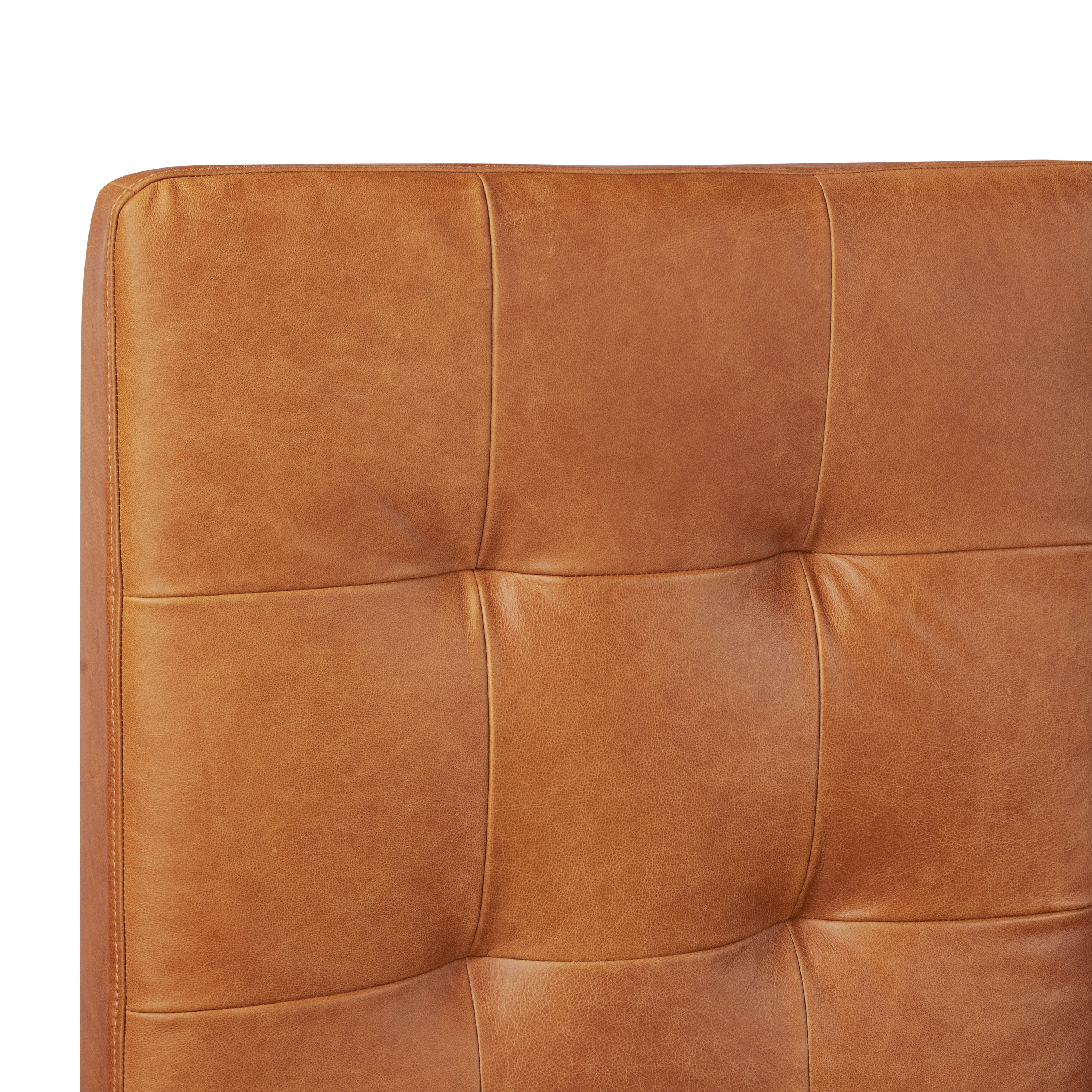 Napa Leather Bed Headboard | Saddle Tan | King - Image 5