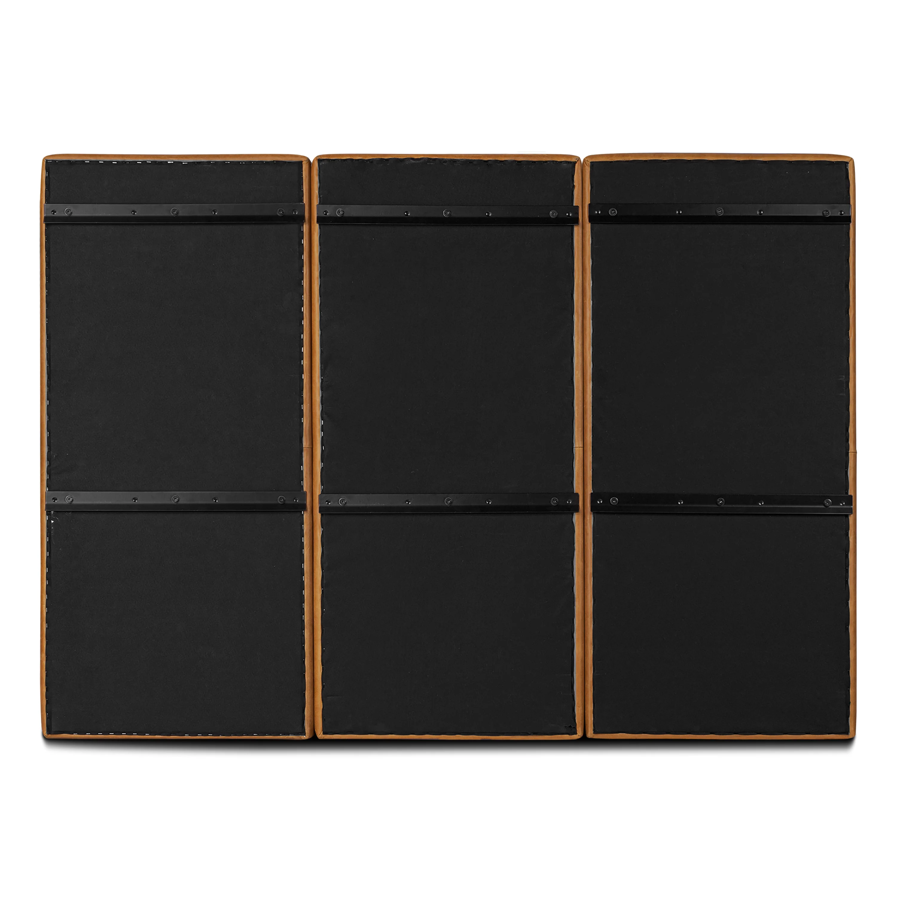 Napa Leather Bed Headboard | Saddle Tan | Queen - Image 4