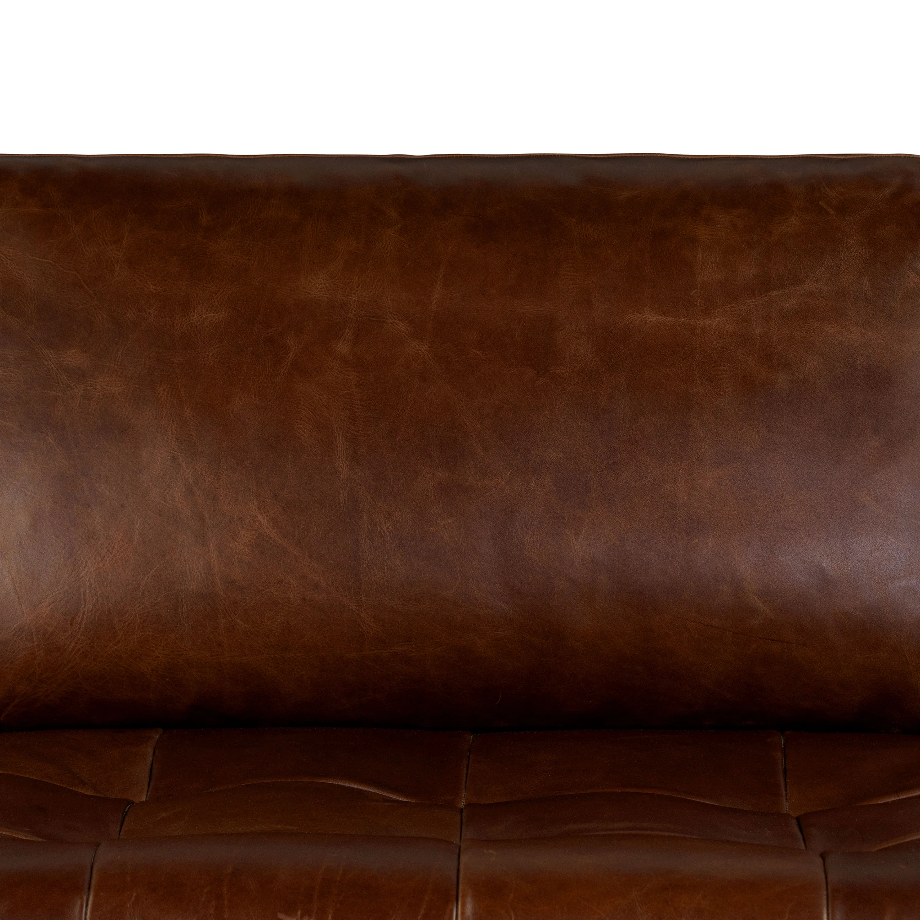 Napa 113.5" Leather Right-Facing Pull-Out Sleeper Sectional Sofa | Oscuro Brown - Image 18