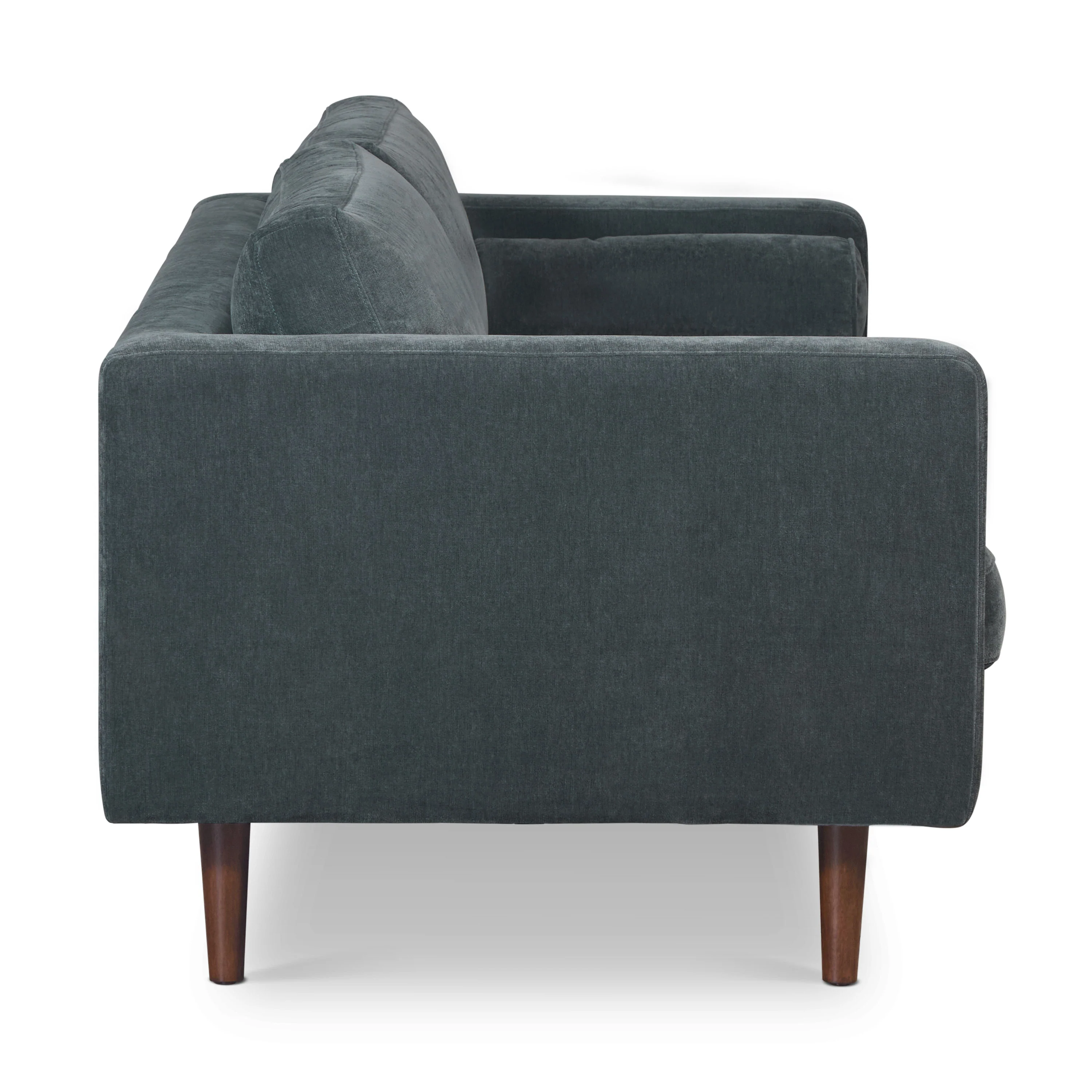 Napa 88.5" Velvet Sofa | Boreal Blue - Image 4