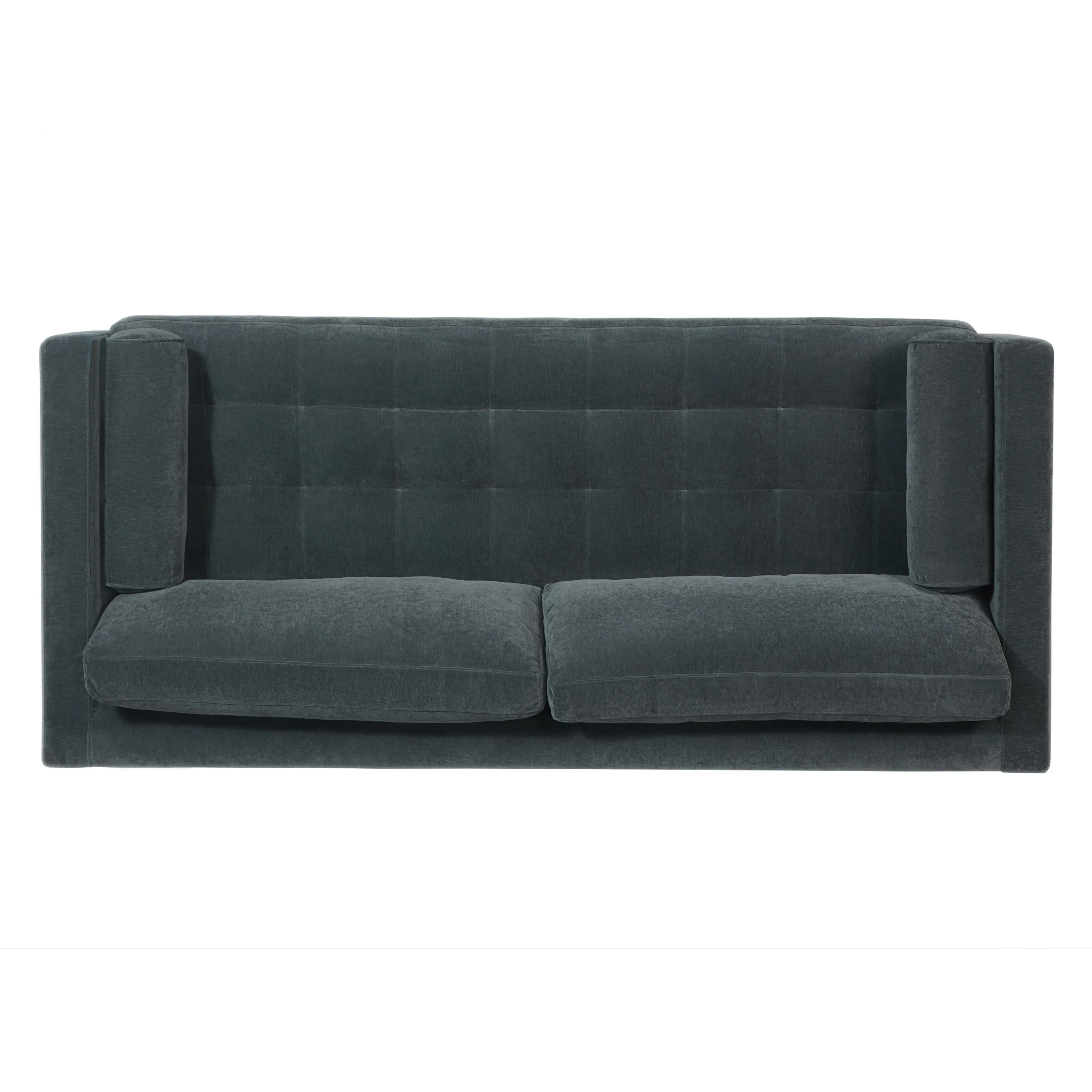 Napa 88.5" Velvet Sofa | Boreal Blue - Image 7