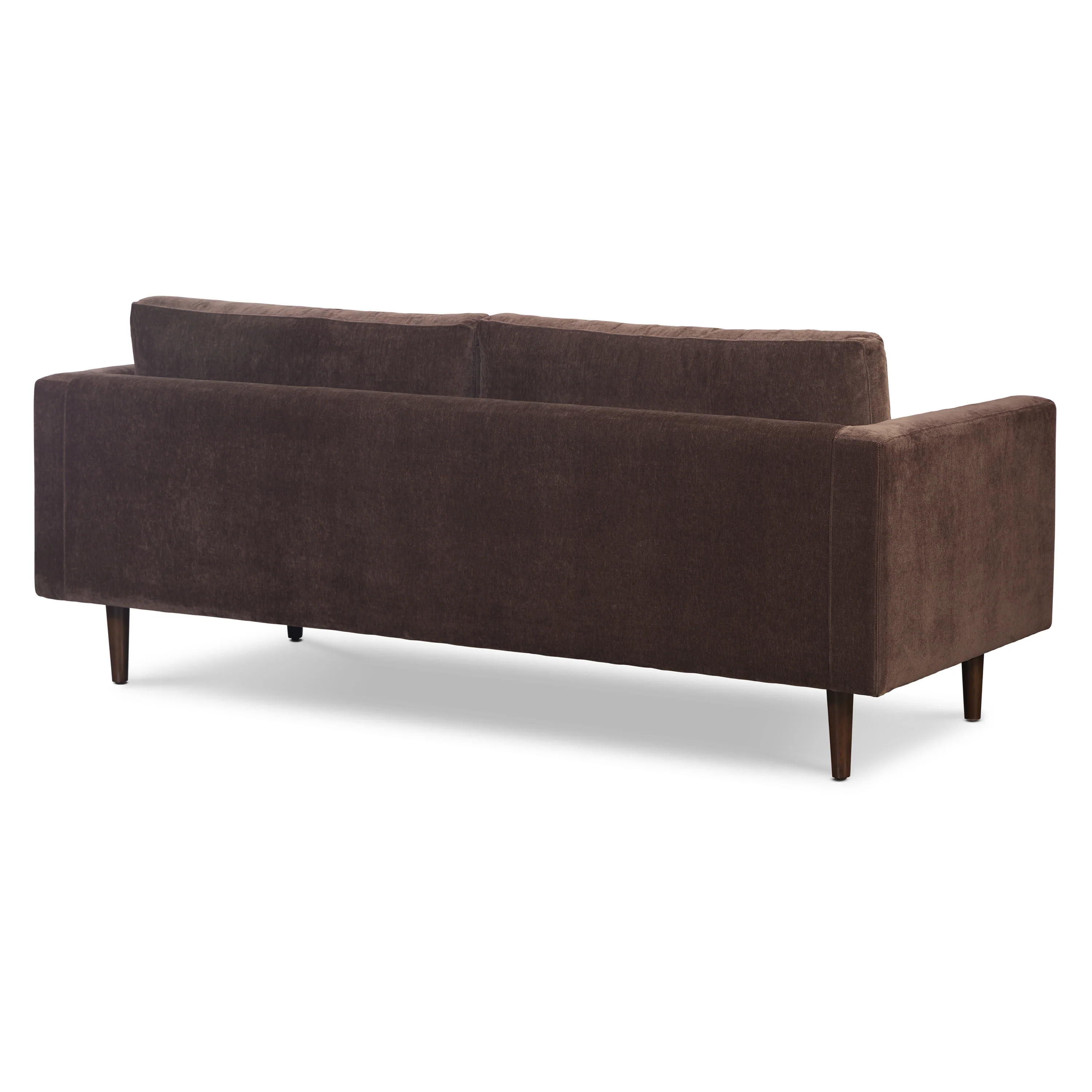 Napa 88.5" Velvet Sofa | Sable Brown - Image 6