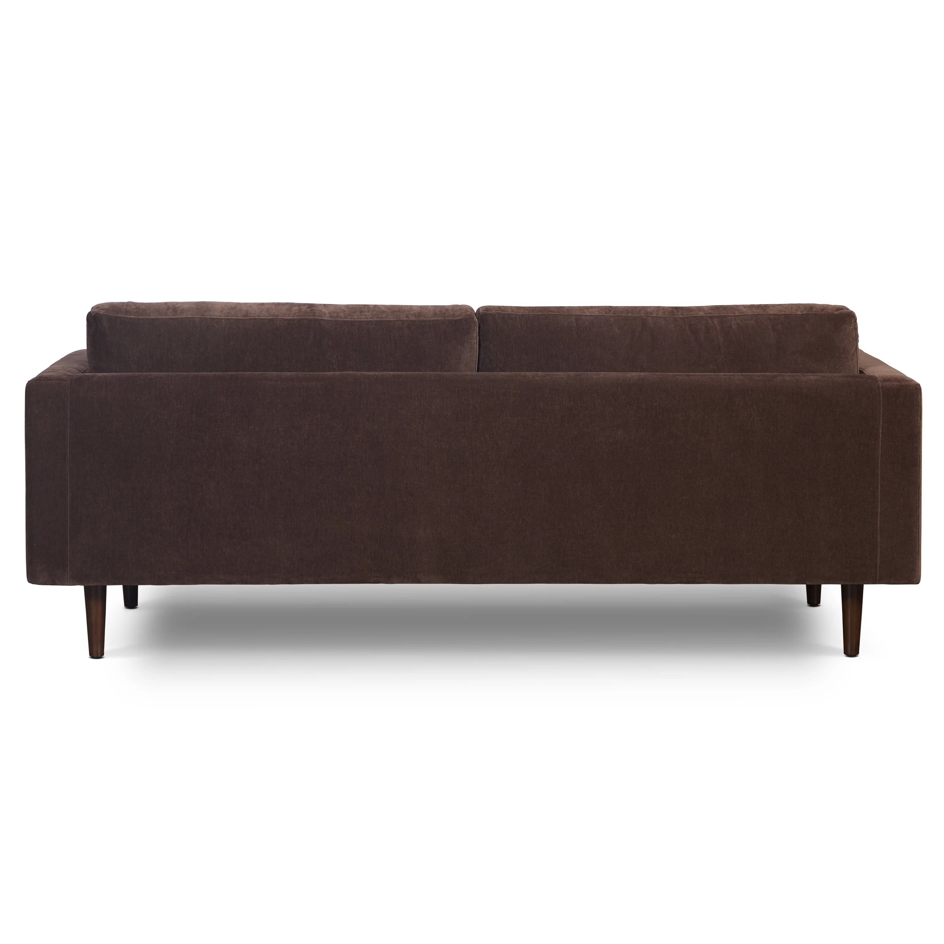 Napa 88.5" Velvet Sofa | Sable Brown - Image 7