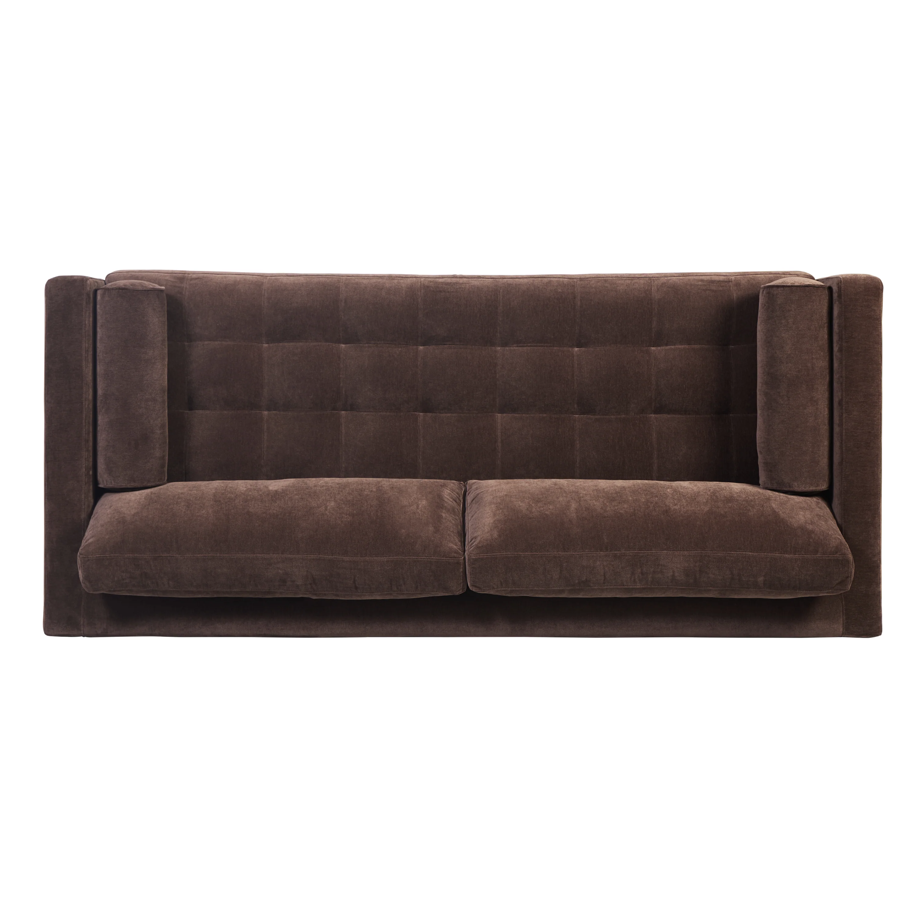 Napa 88.5" Velvet Sofa | Sable Brown - Image 8