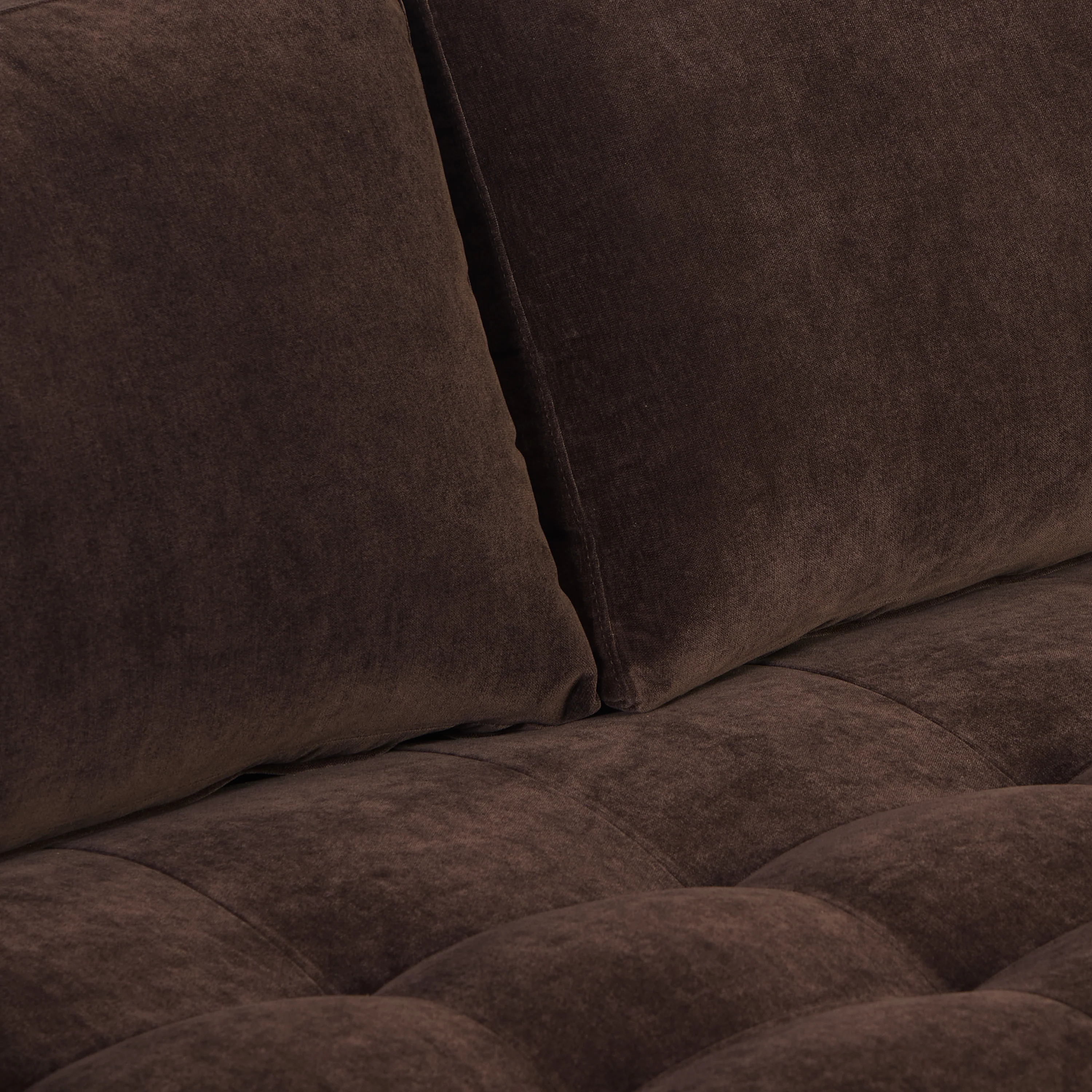 Napa 88.5" Velvet Sofa | Sable Brown - Image 9