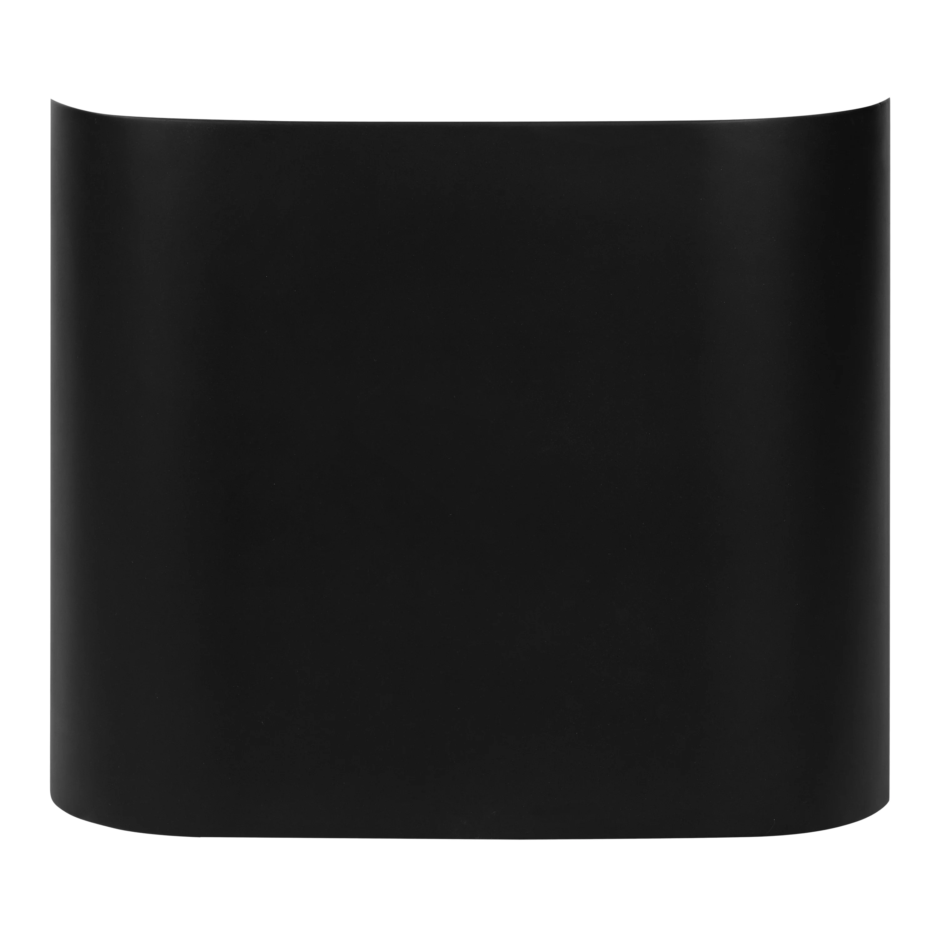 Naples Horseshoe Side Table | Black Concrete - Image 8