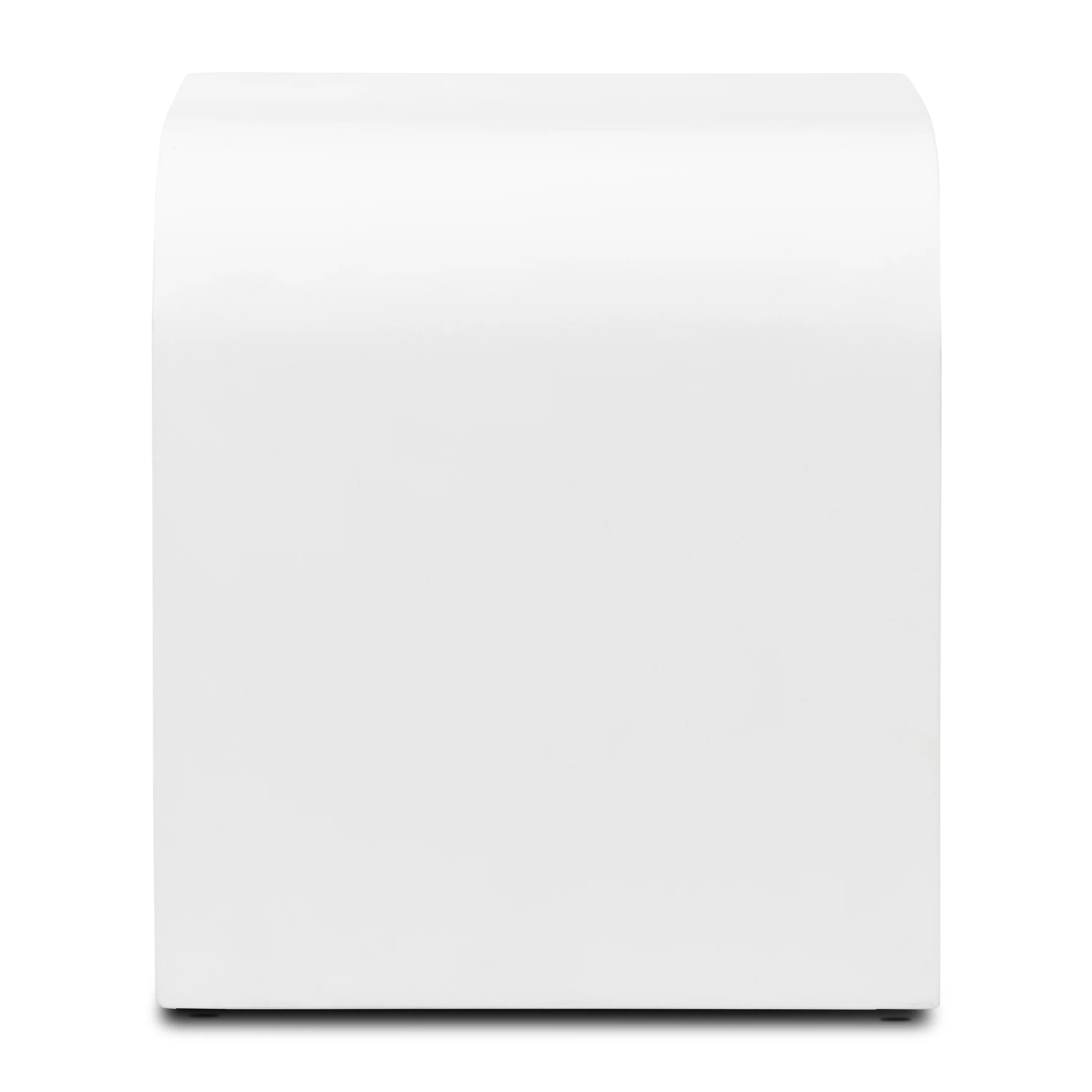 Naples Horseshoe Side Table | Ivory Concrete - Image 4