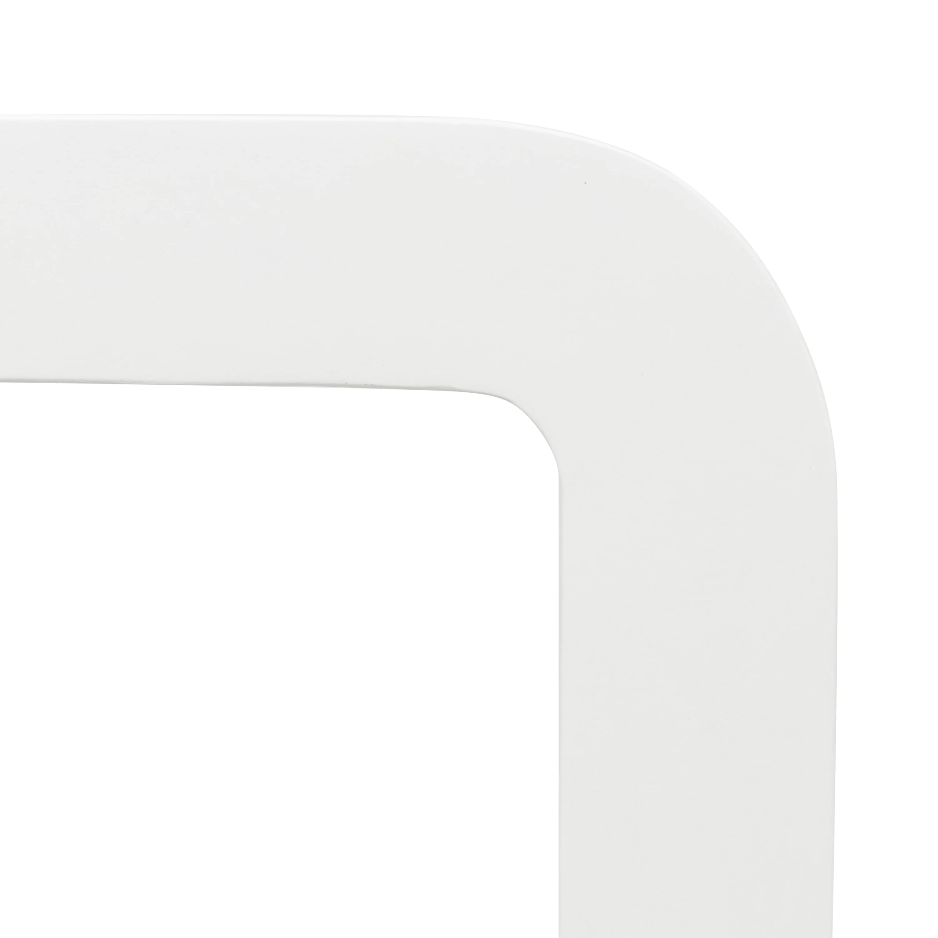Naples Horseshoe Side Table | Ivory Concrete - Image 7