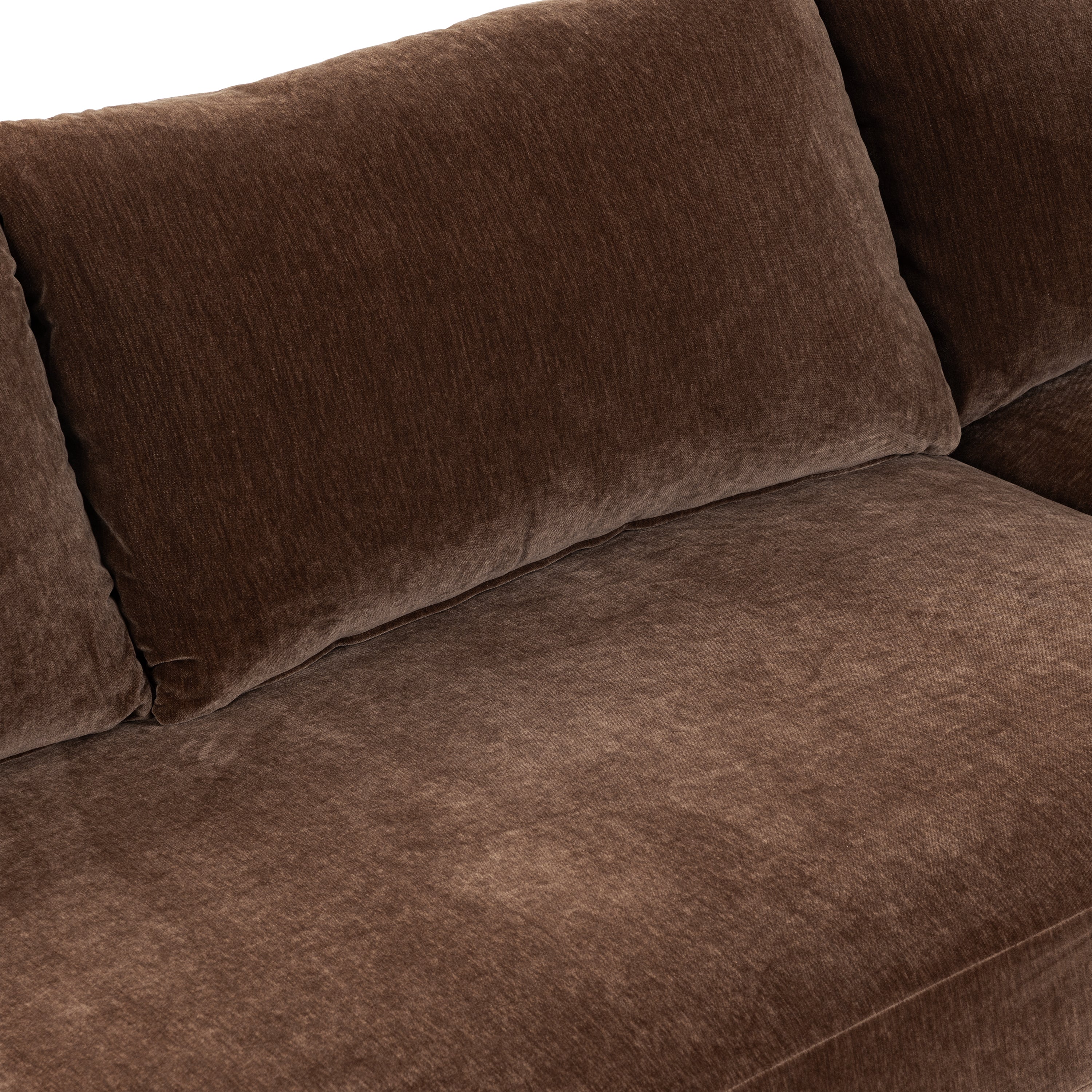 Nervan Reversible Chaise Sectional (105.5") | Bronzer Brown - Image 13