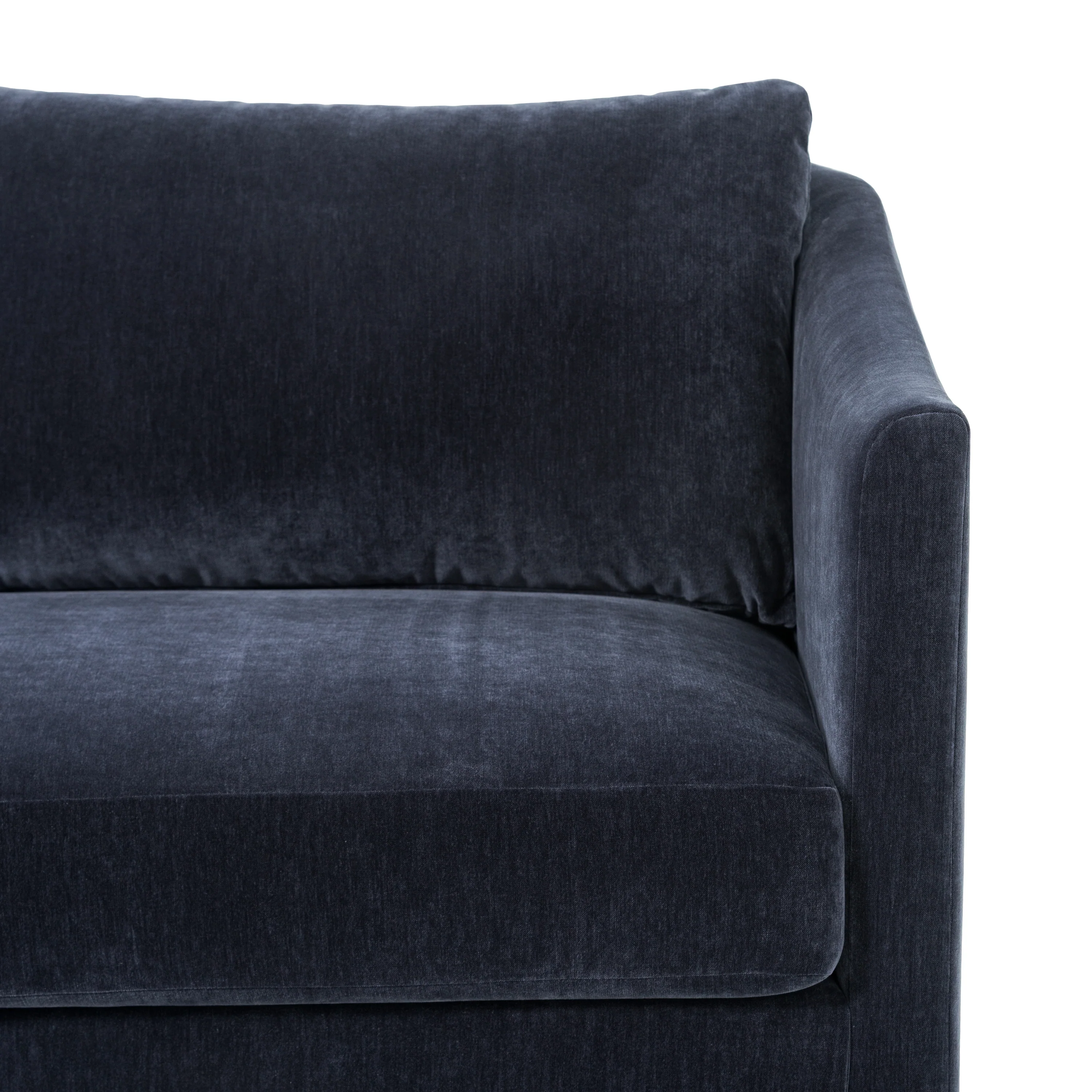 Nervan Reversible Chaise Sectional (105.5") | Mystic Blue - Image 17