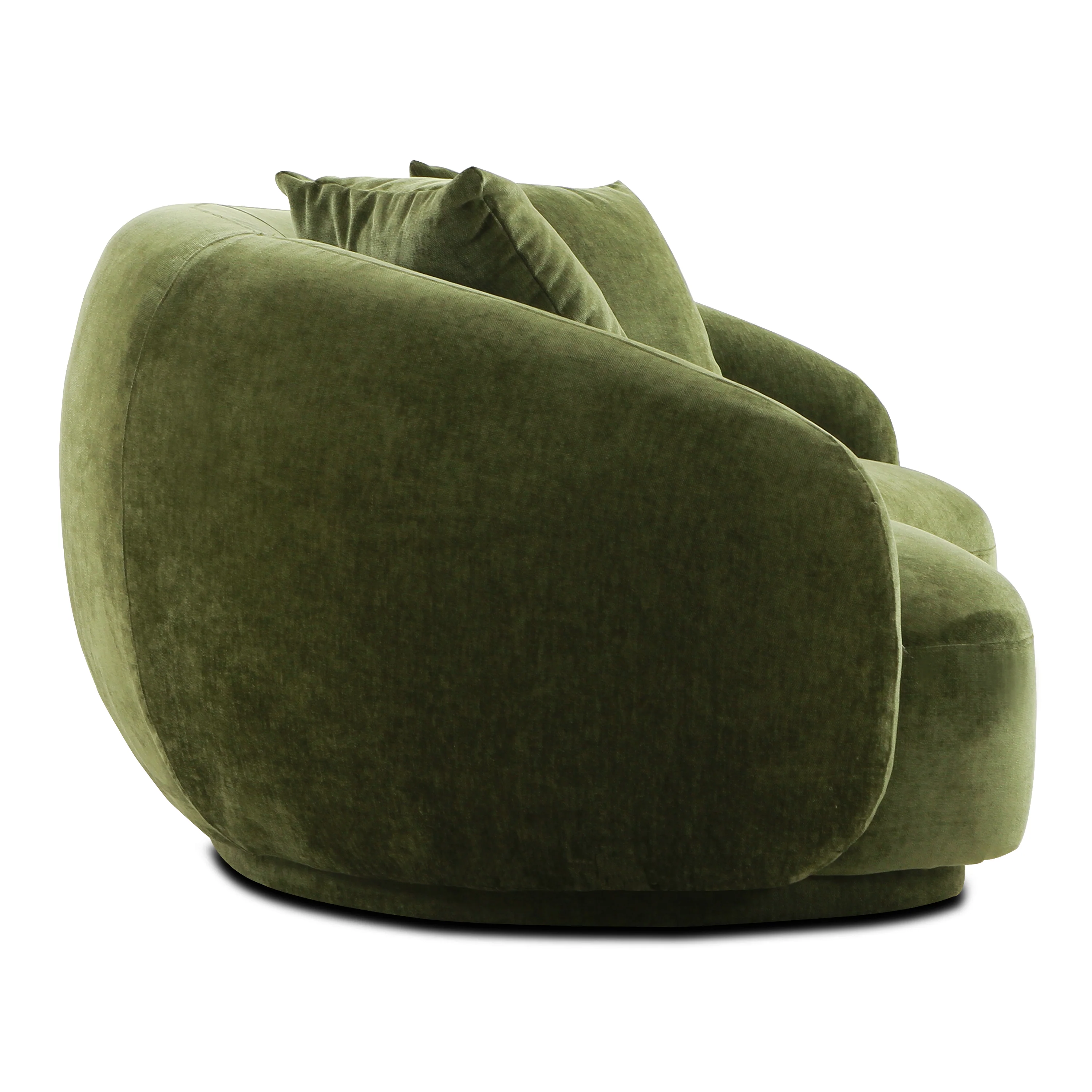 Nimes Sofa | Distressed Green Velvet - Image 6