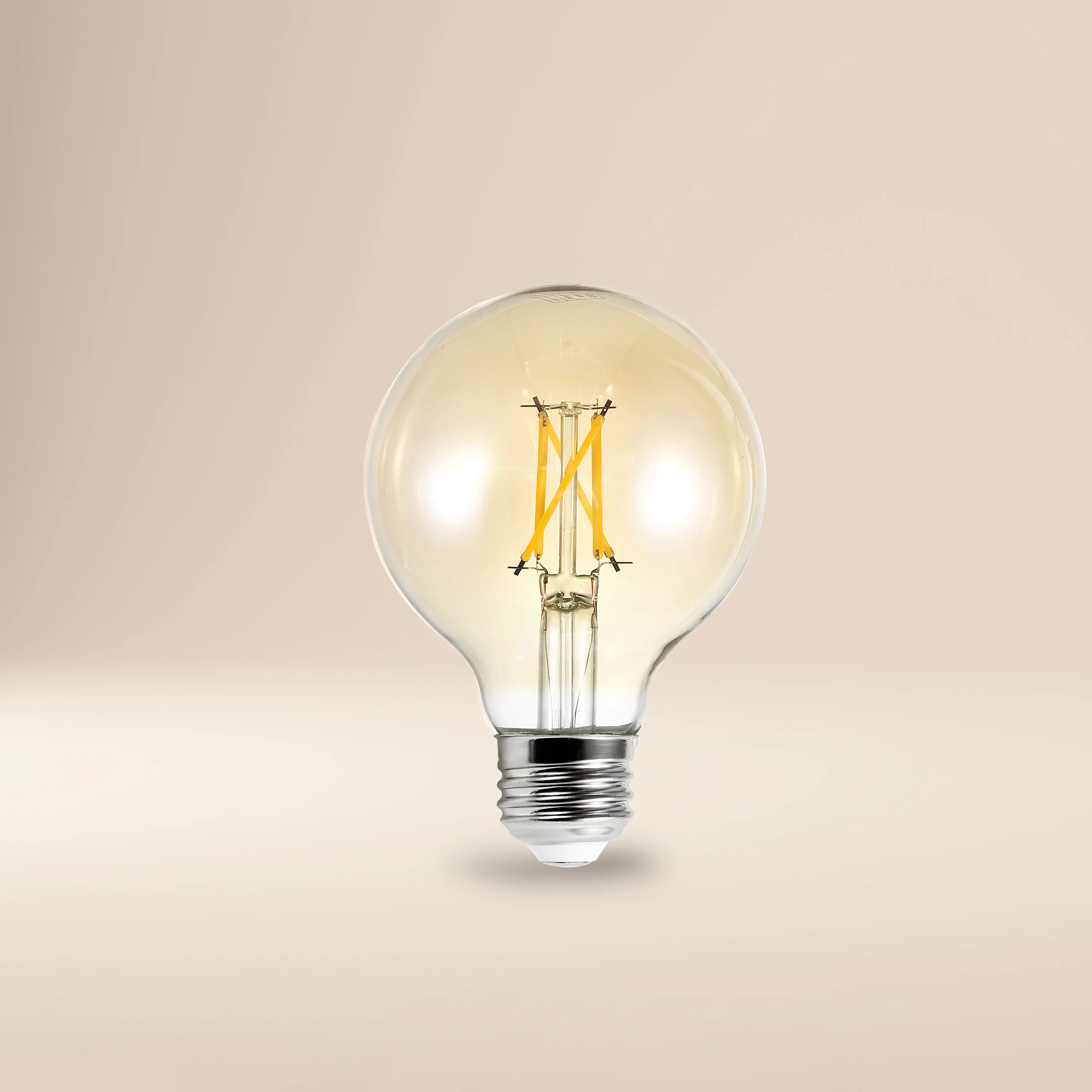 Niva G25 LED Filament Light Bulbs | Amber | Set of 4 - Image 2
