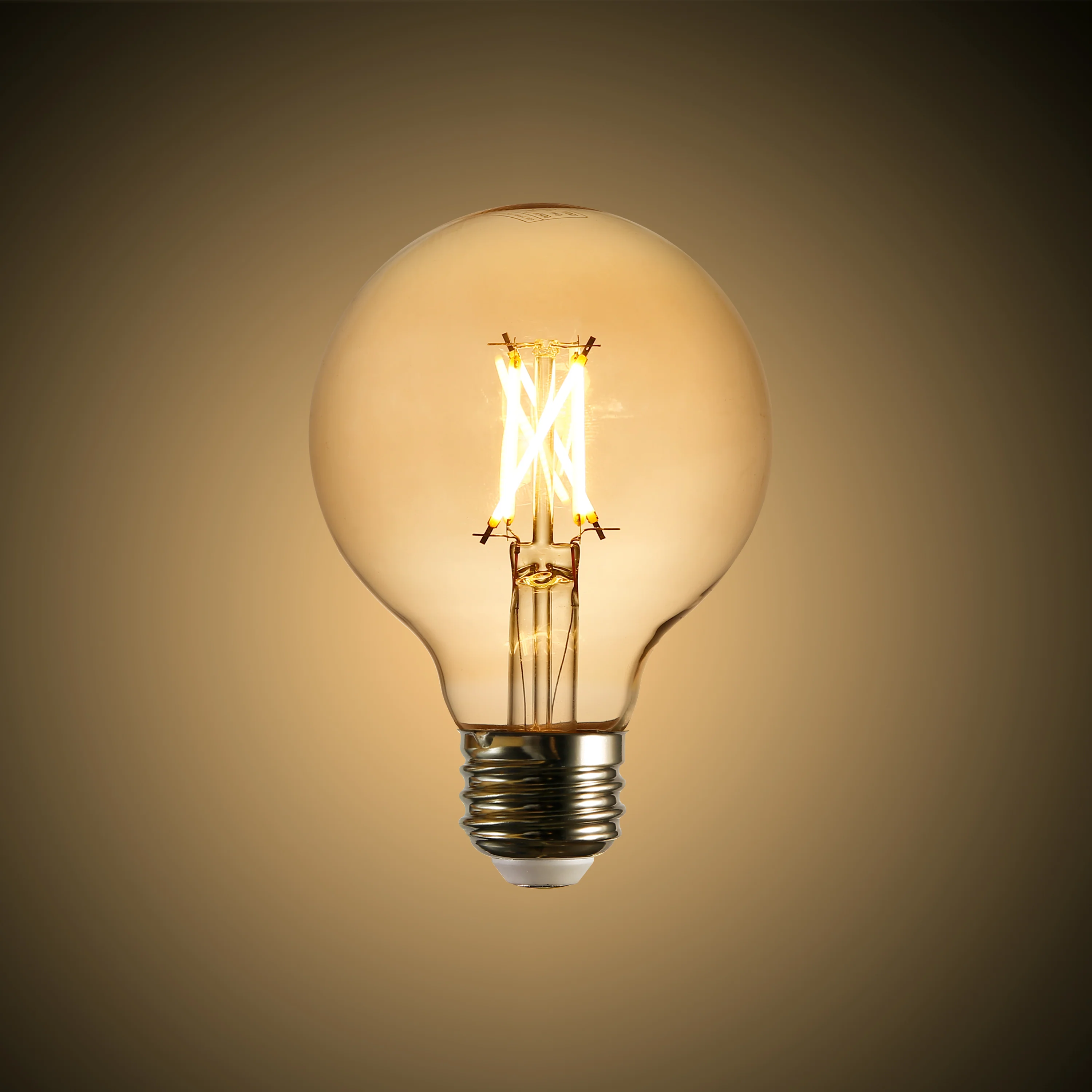 Niva G25 LED Filament Light Bulbs | Amber | Set of 4 - Image 7