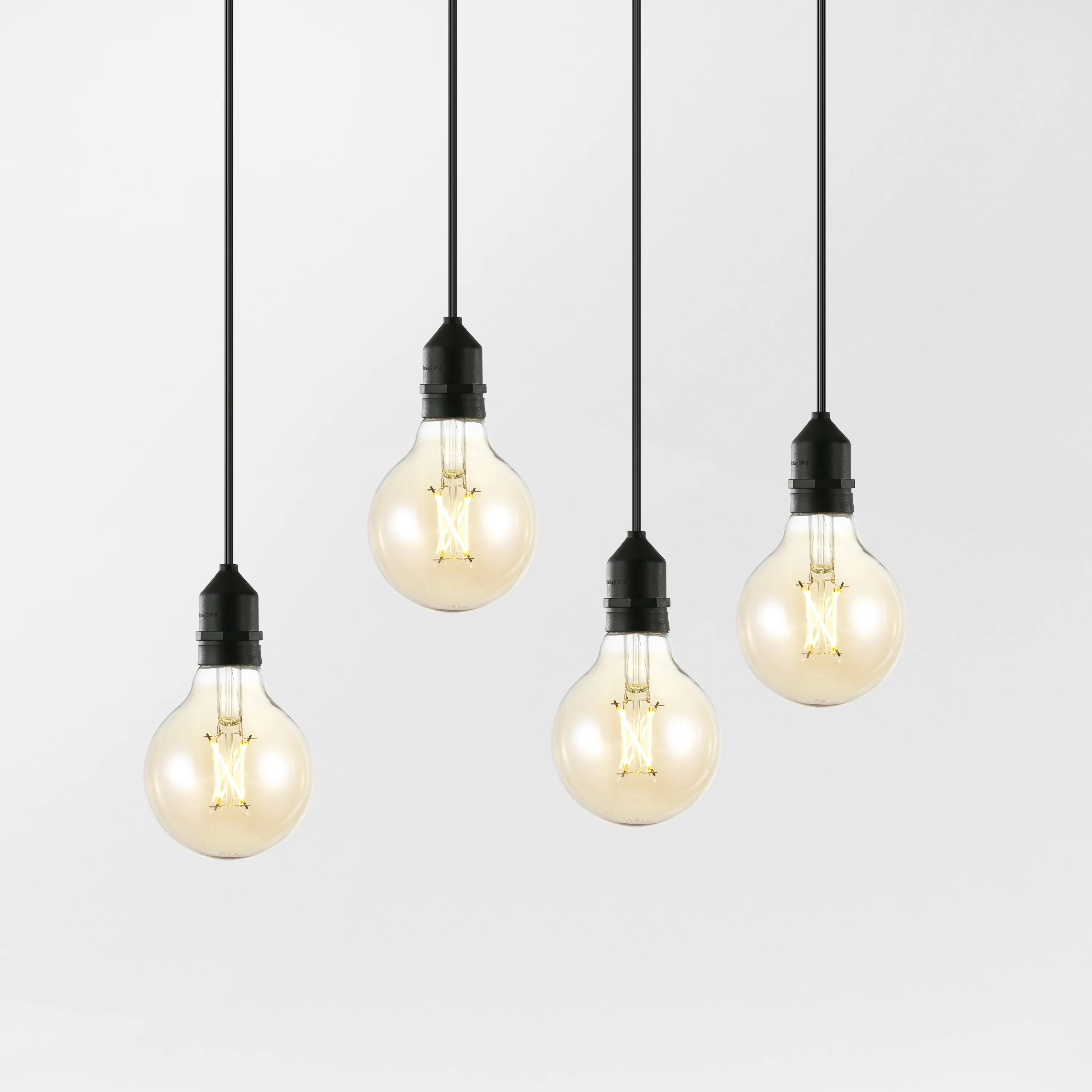 Niva G25 LED Filament Light Bulbs | Amber | Set of 4 - Image 8