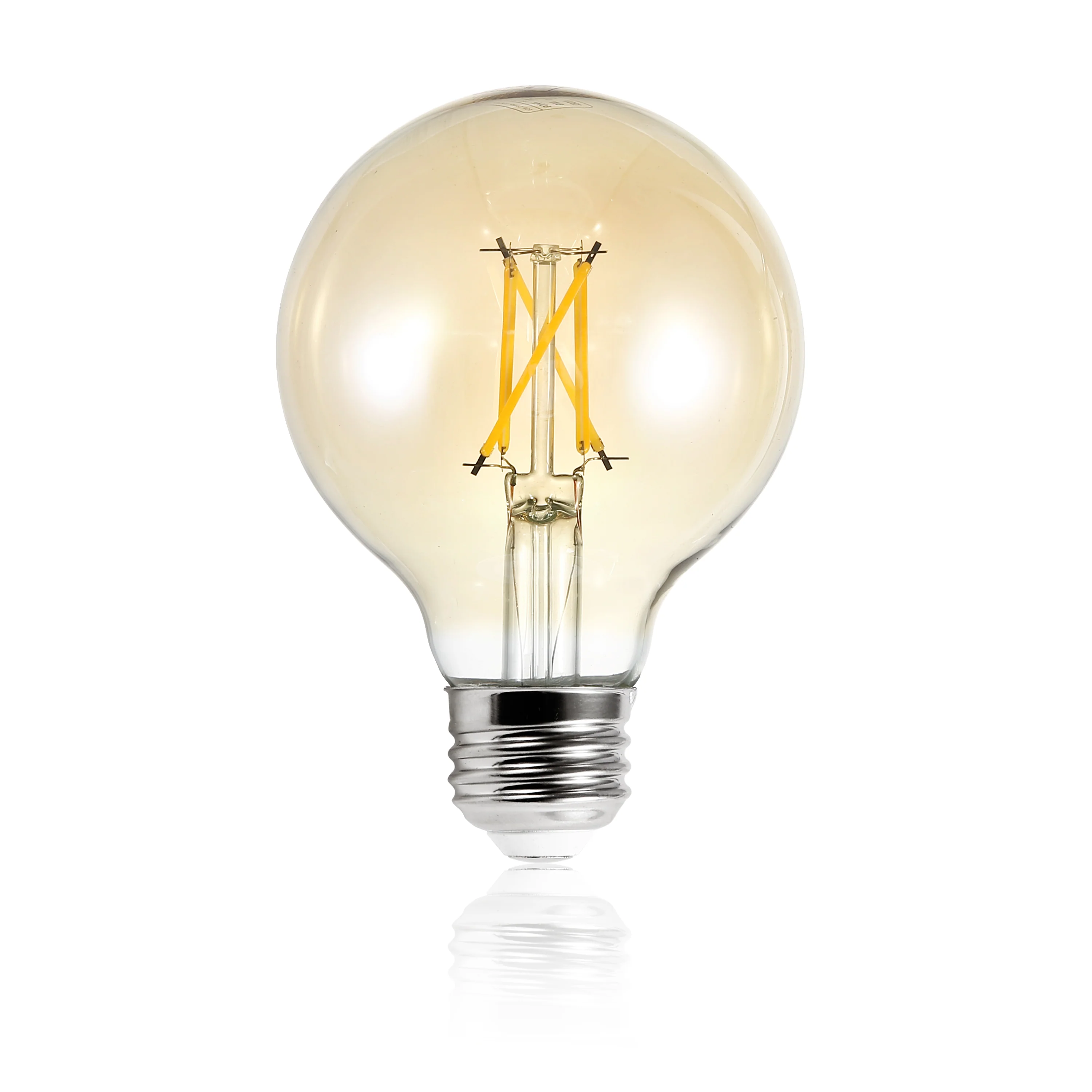 Niva G25 LED Filament Light Bulbs | Amber | Set of 4 - Image 9