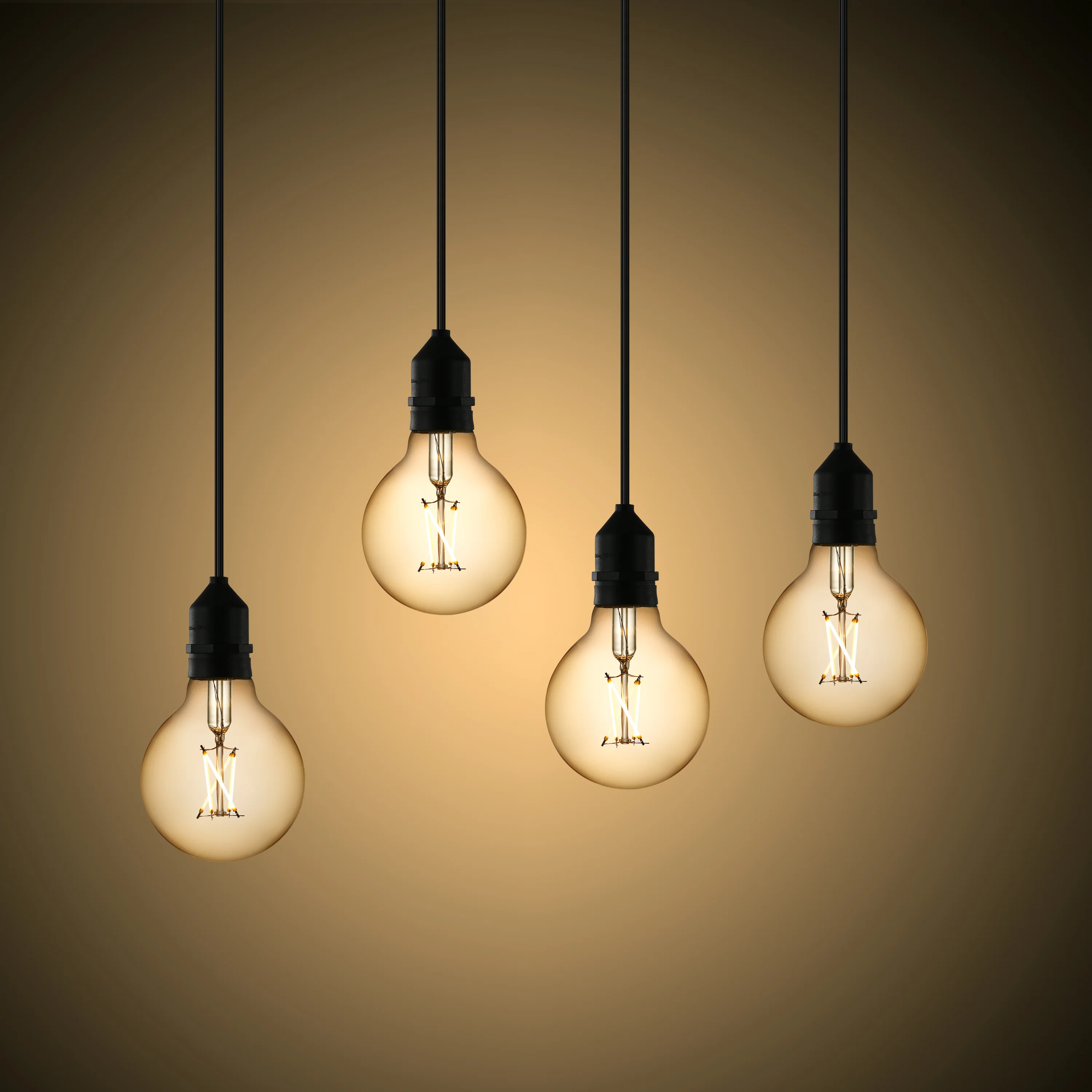 Niva G25 LED Filament Light Bulbs | Clear | Set of 4 - Image 6