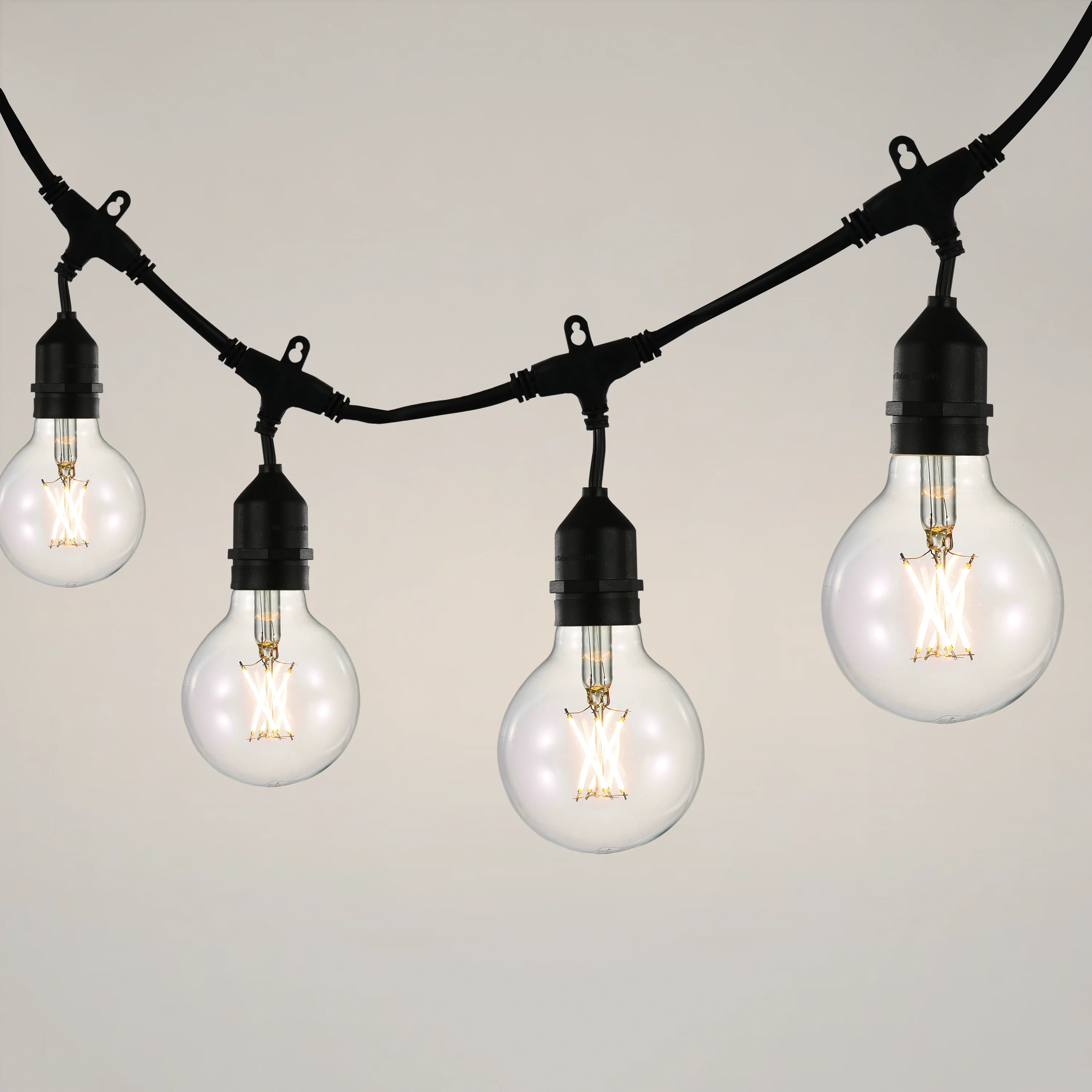 Niva G25 LED Filament Light Bulbs | Clear | Set of 4 - Image 8
