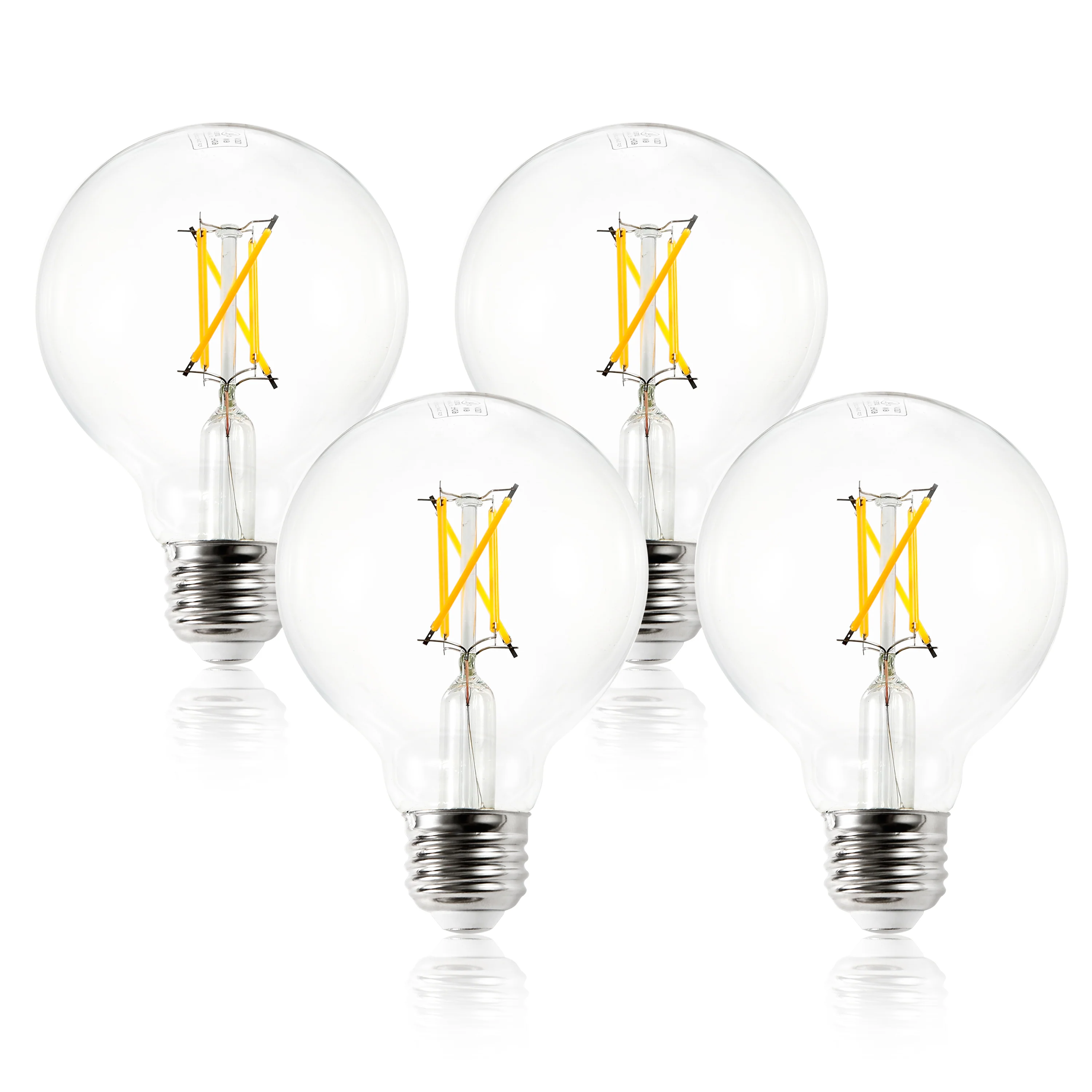 Niva G25 LED Filament Light Bulbs | Clear | Set of 4 - Image 9