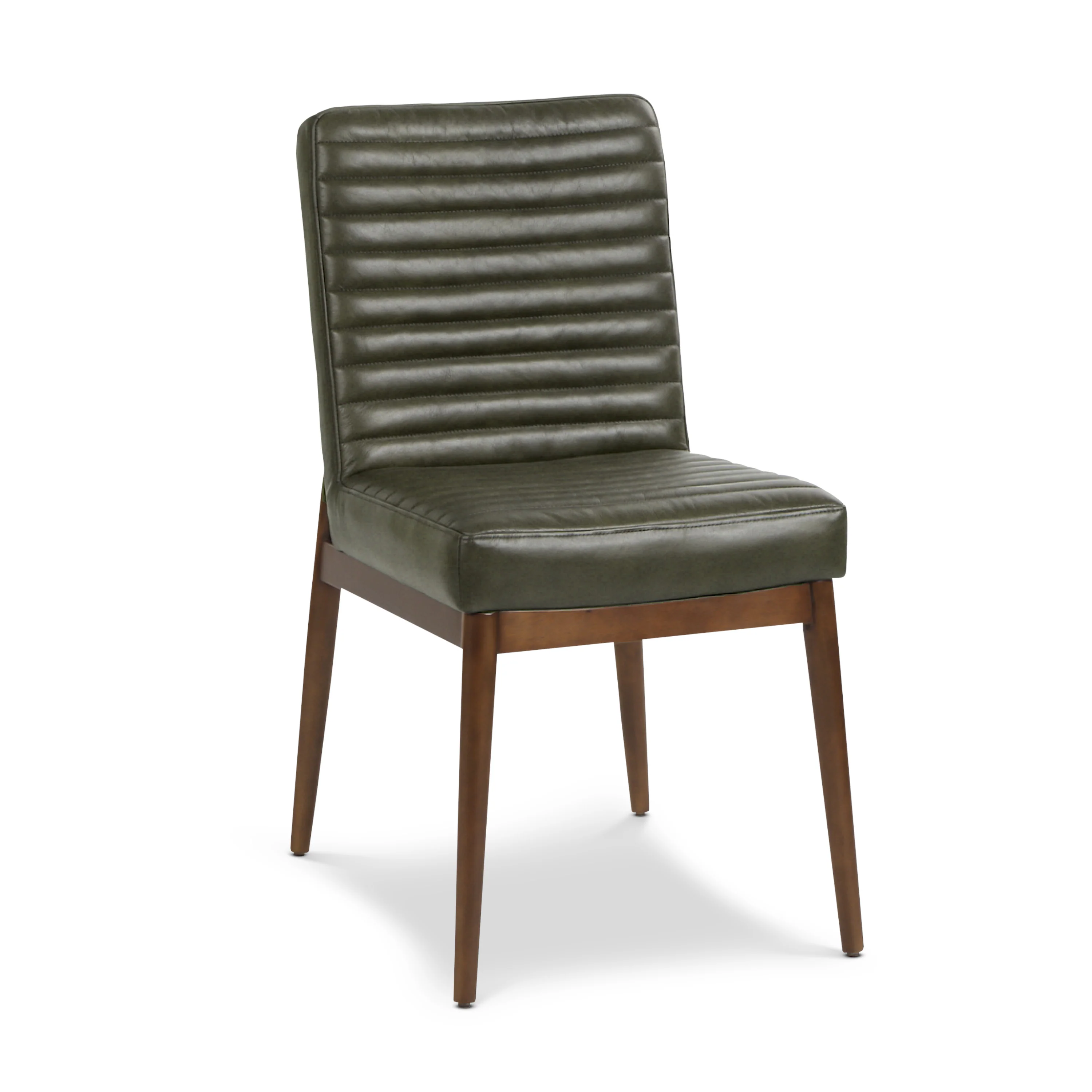 Nivo Leather Dining Chair | Antique Green - Image 4