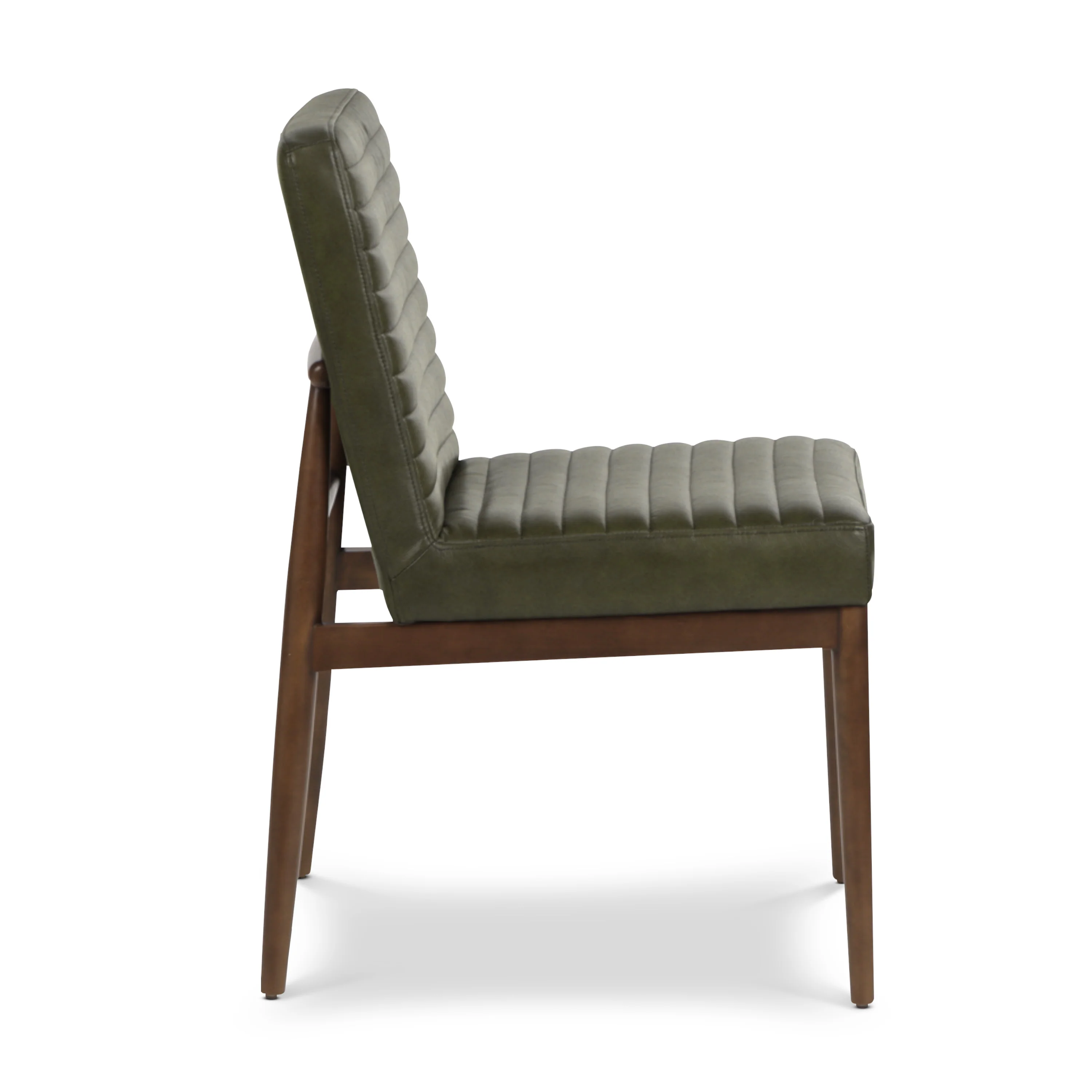 Nivo Leather Dining Chair | Antique Green - Image 5
