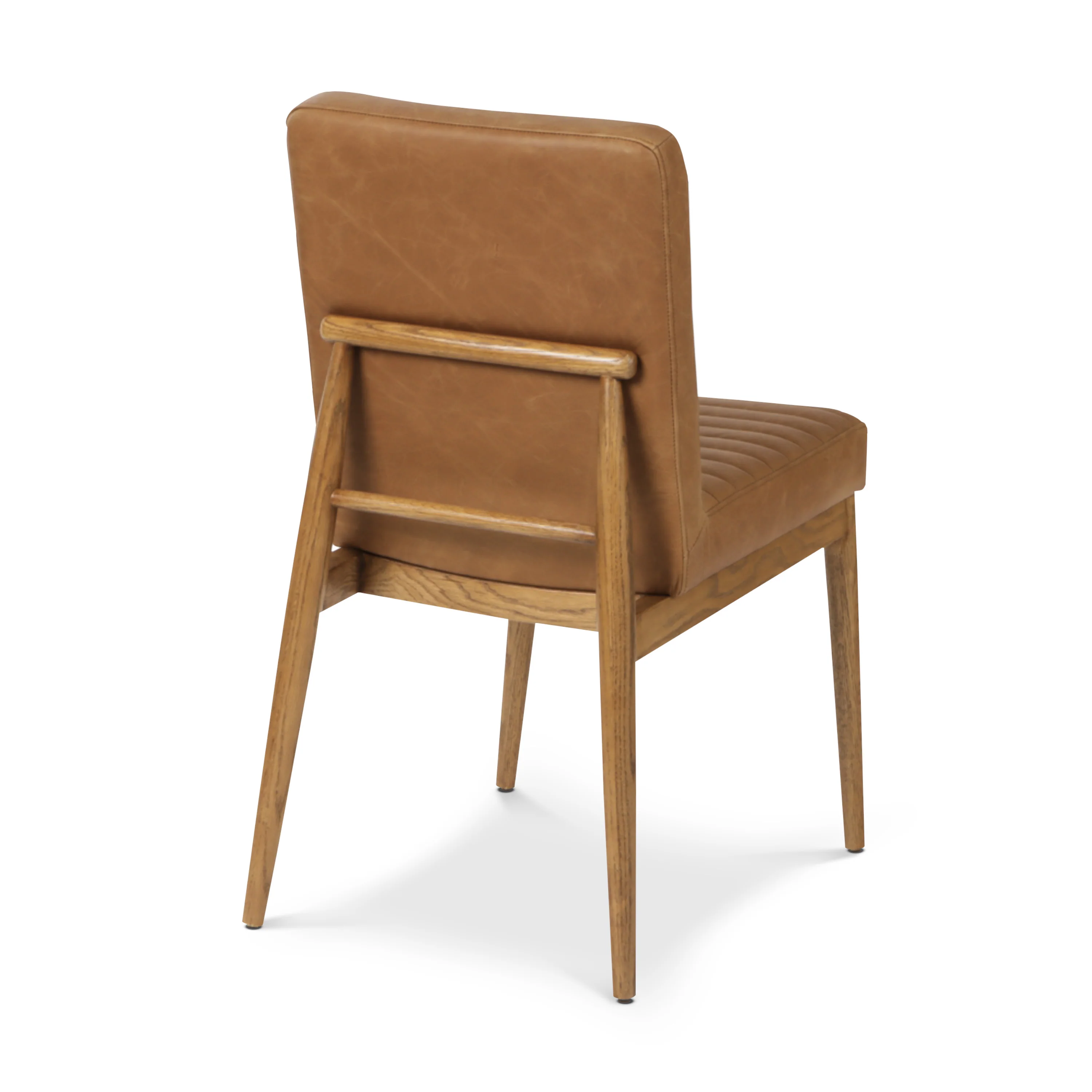 Nivo Leather Dining Chair | Waxed Tan - Image 6