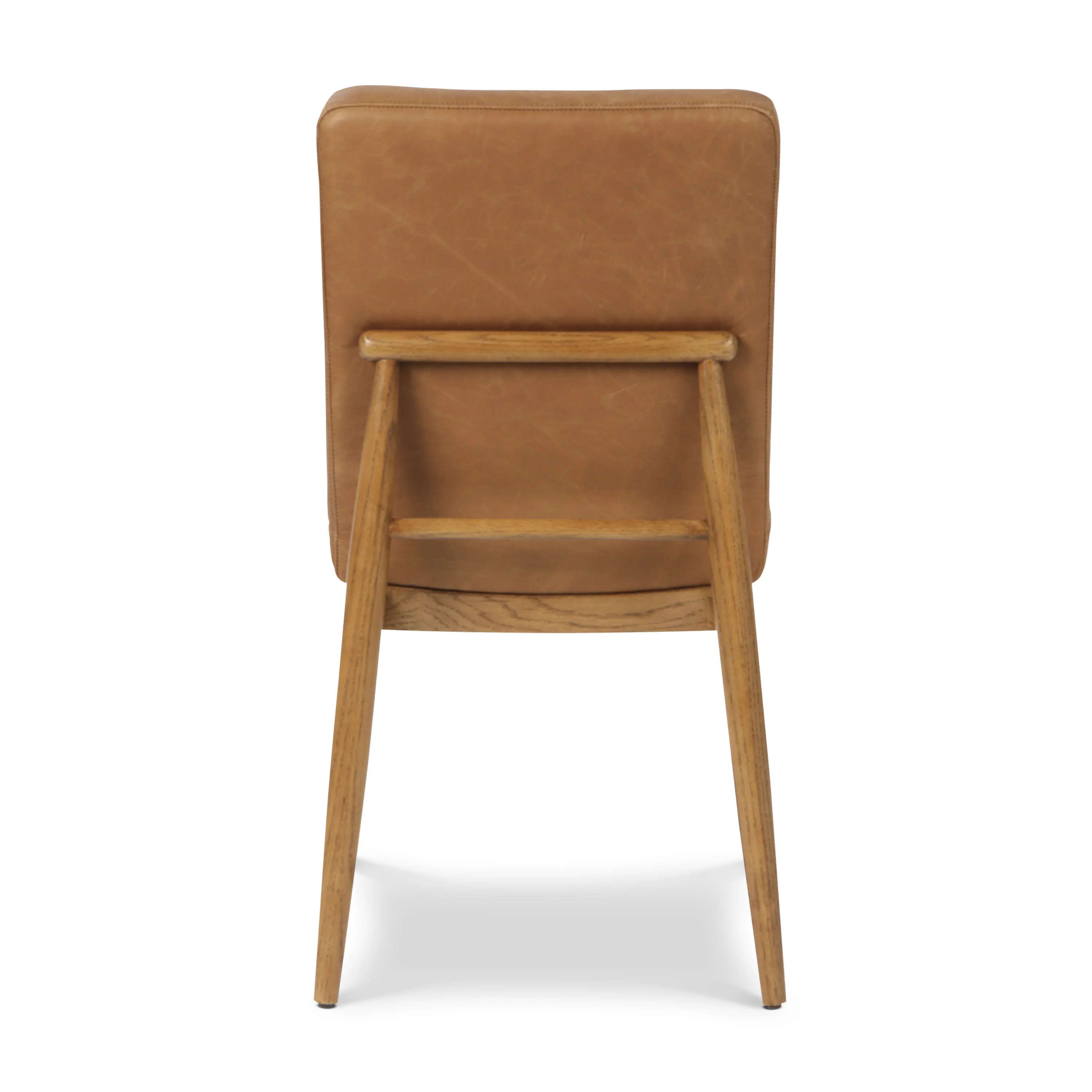 Nivo Leather Dining Chair | Waxed Tan - Image 7