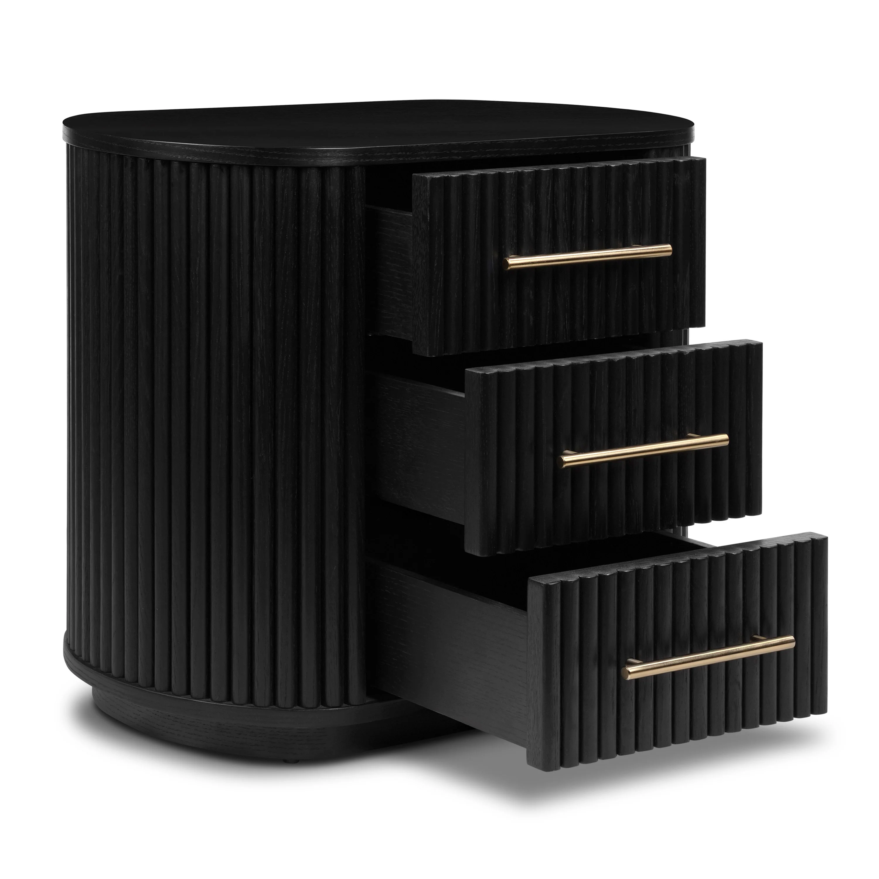 Noir Nightstand | Black - Image 5