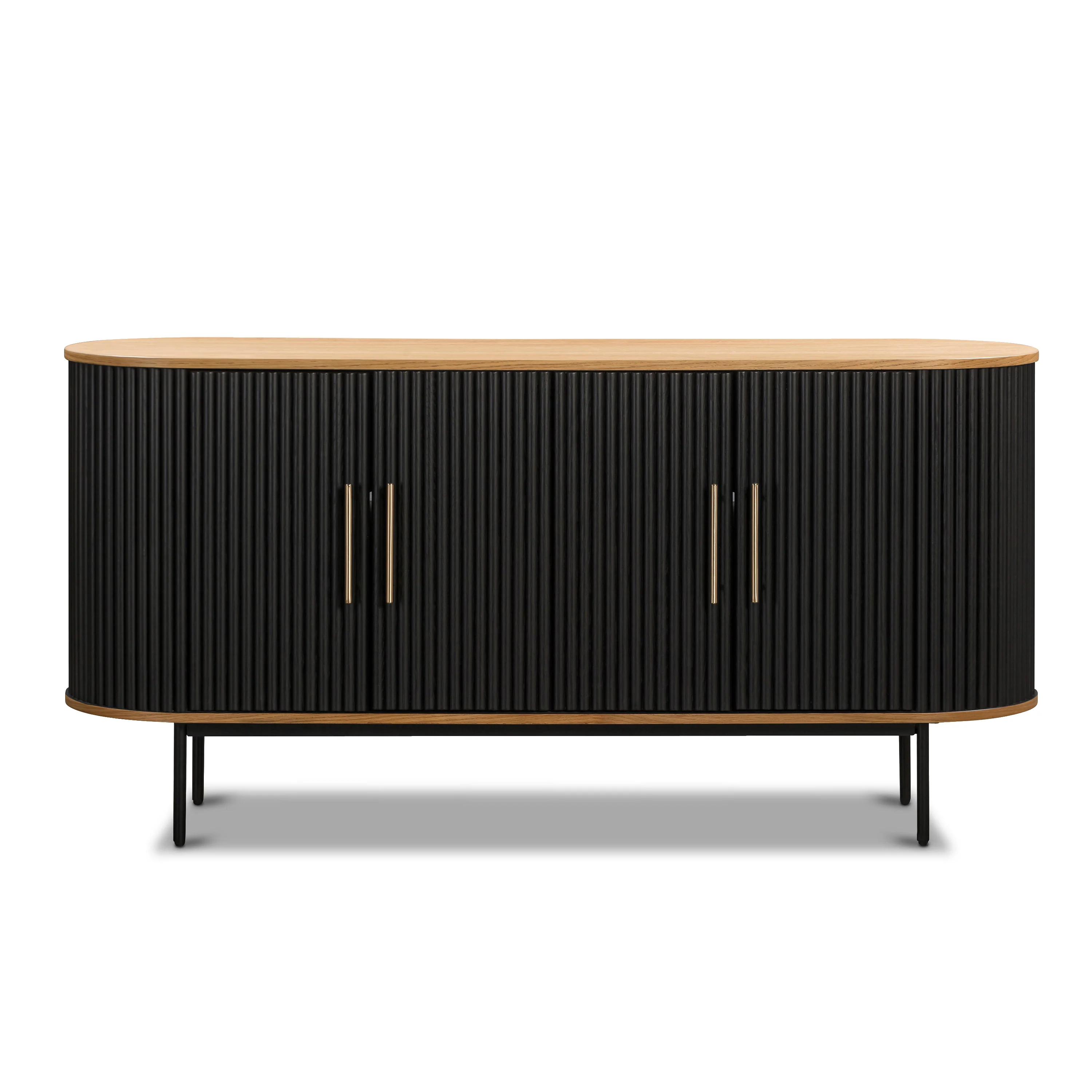 Noir 65" Sideboard | Black - Image 3