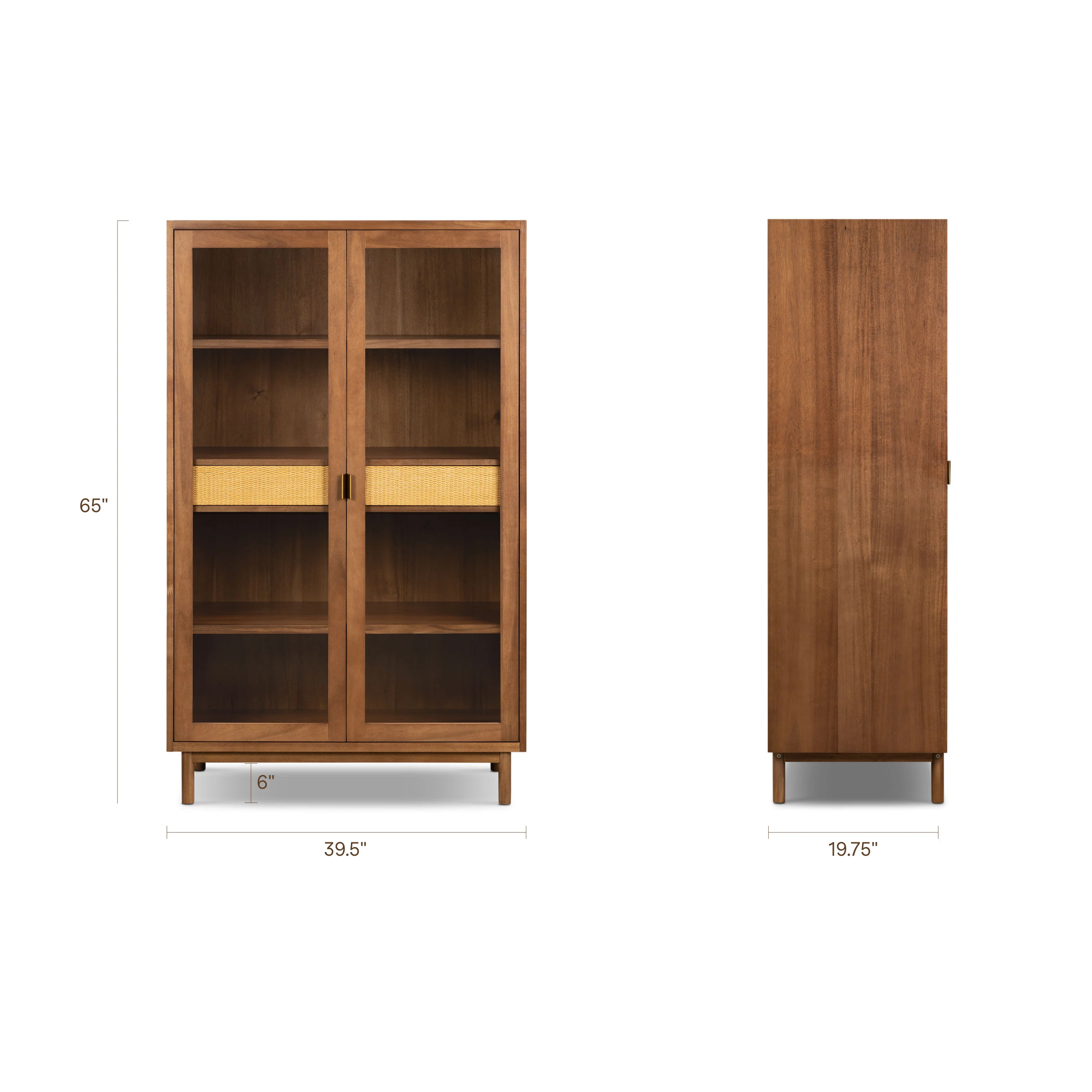 Nuvon Cabinet | Timber Brown - Image 17