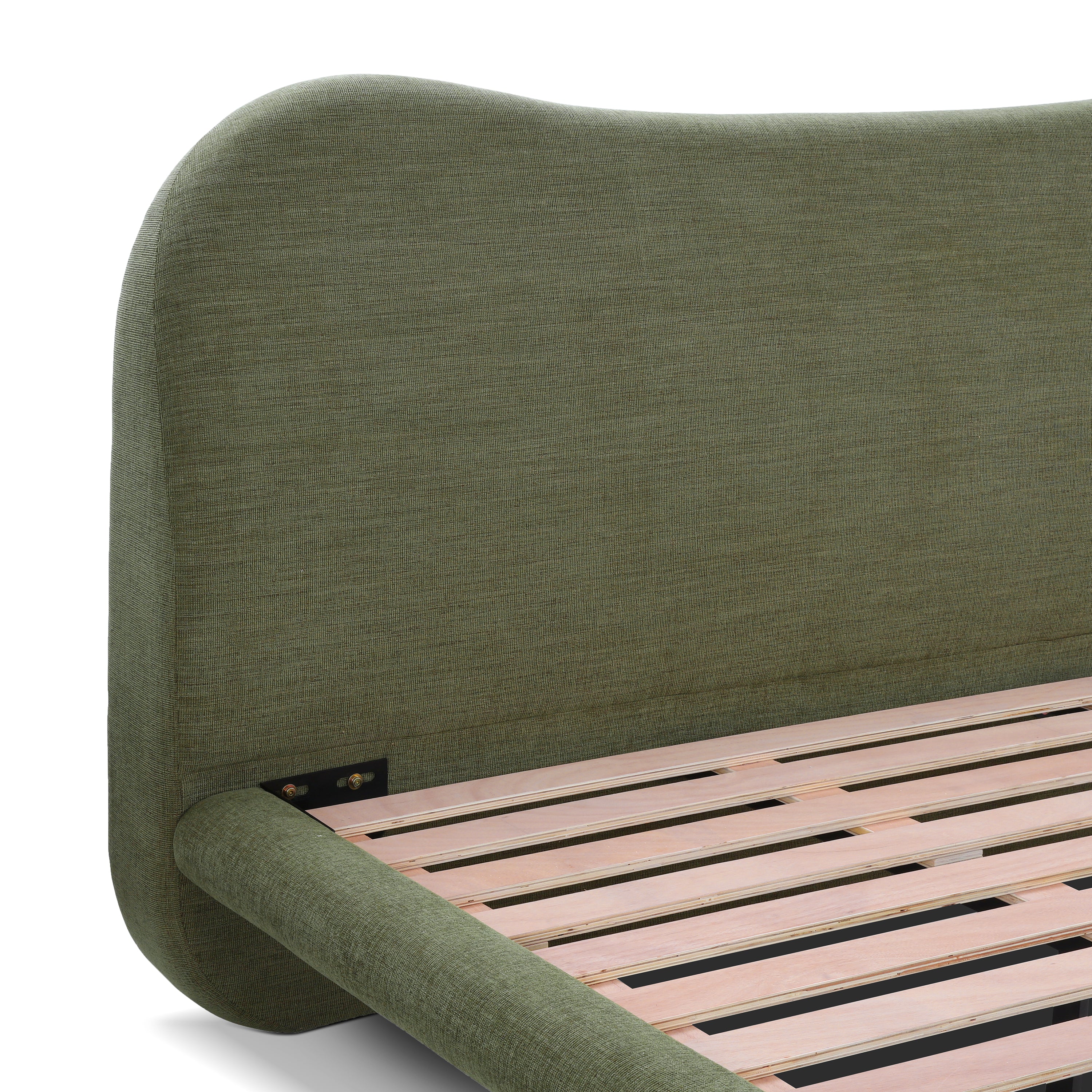 Orbit Bed - Performance Chenille | Moss Green - Image 8
