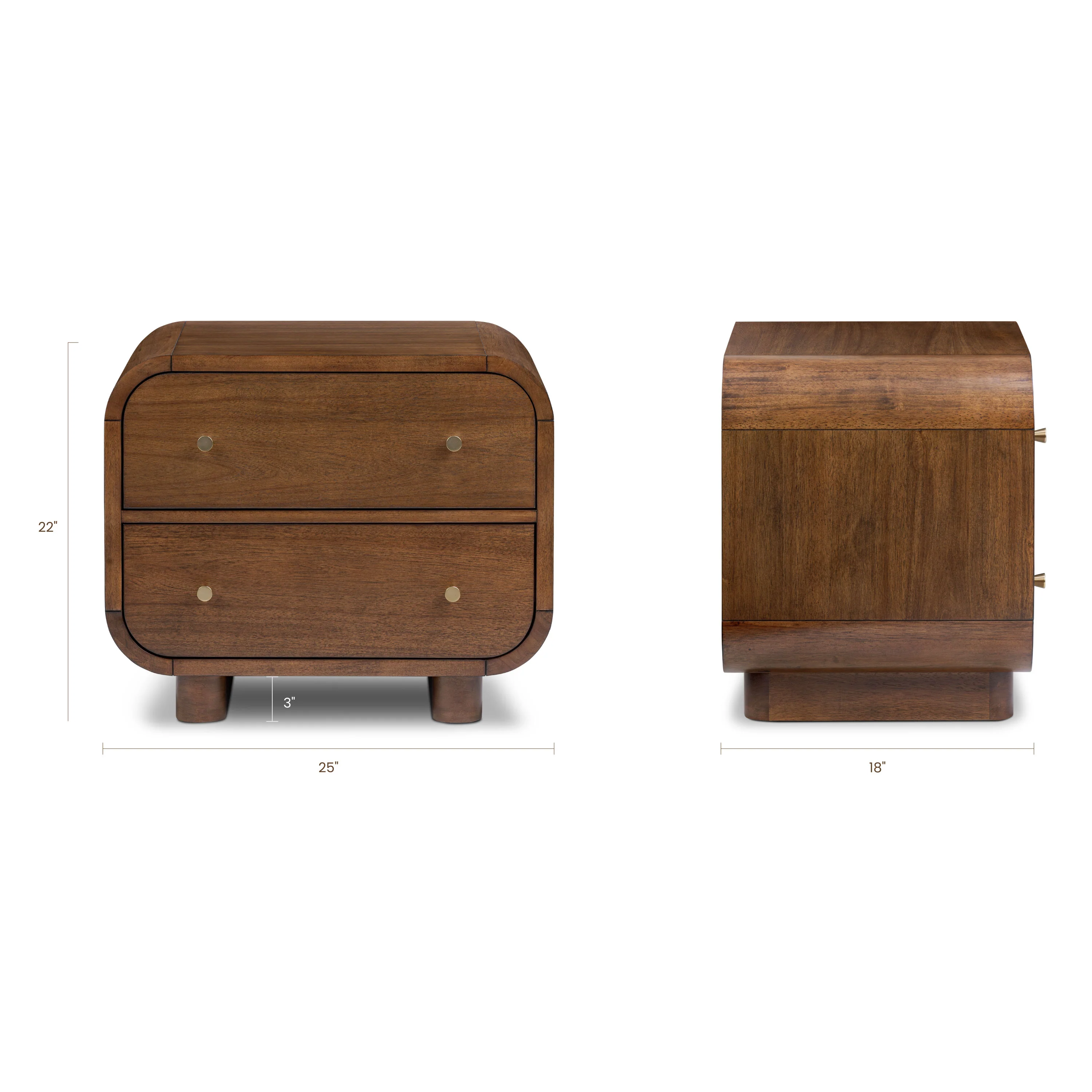 Oslo Nightstand | Walnut - Image 18
