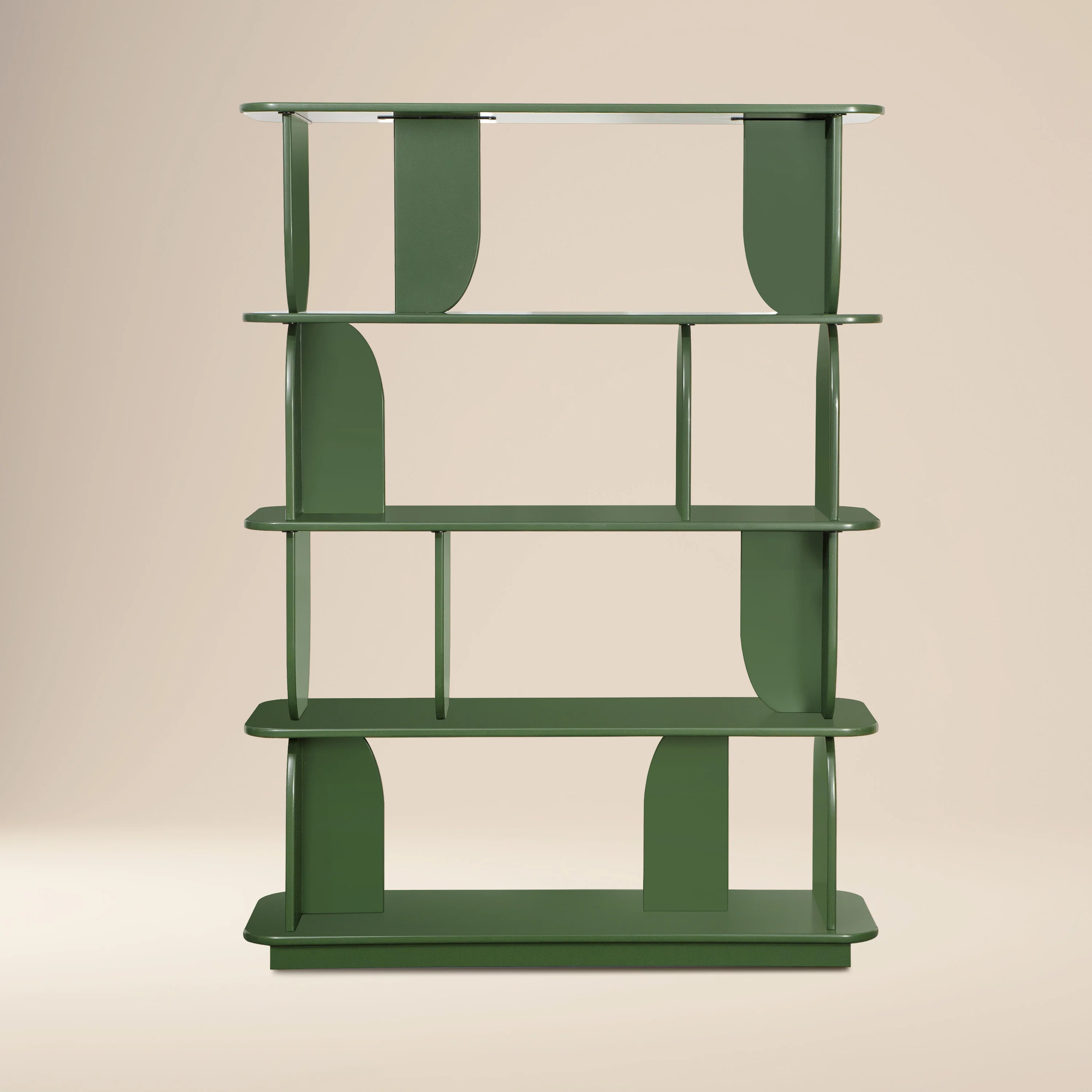 Padua 62" Bookshelf | Basil Green