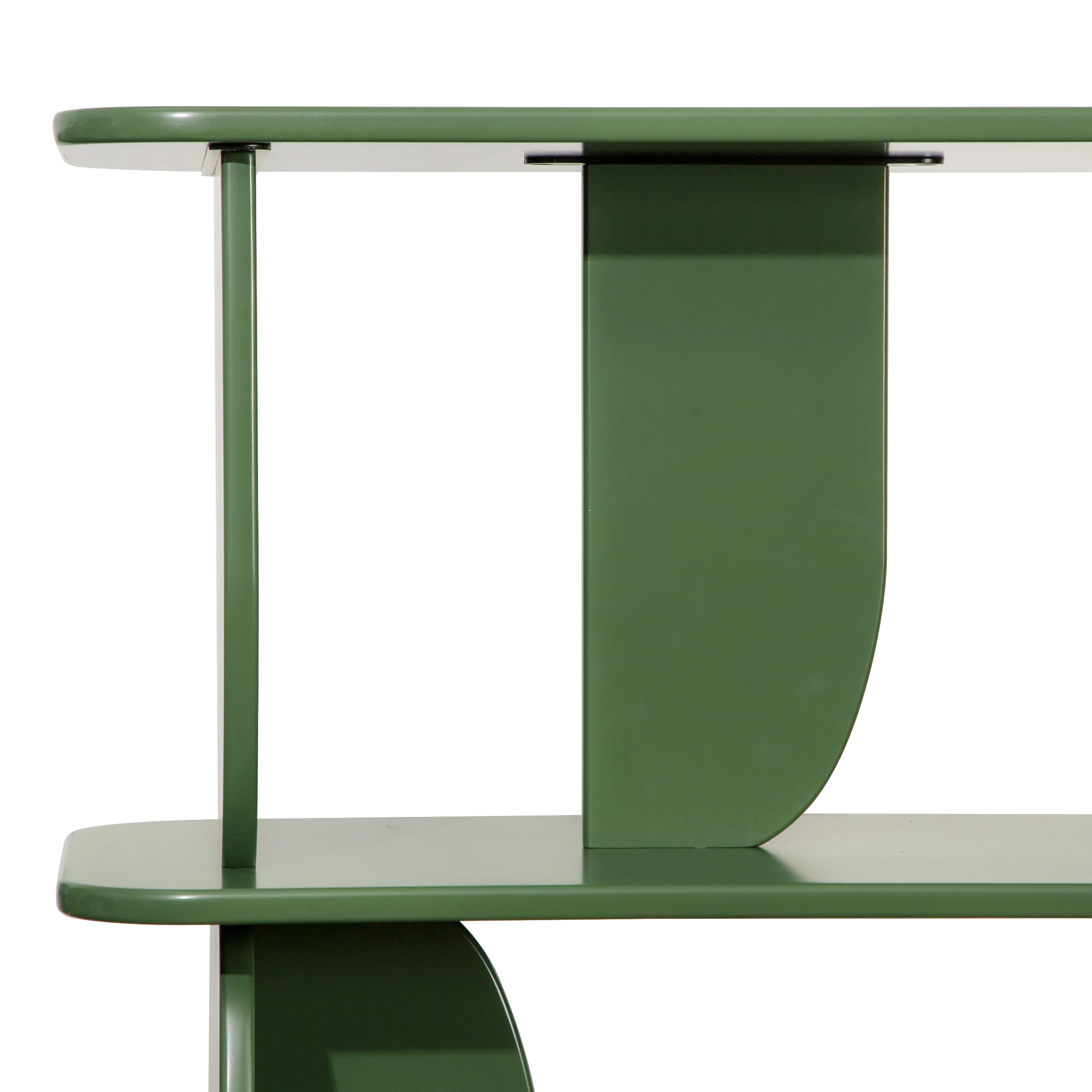 Padua 62" Bookshelf | Basil Green - Image 10
