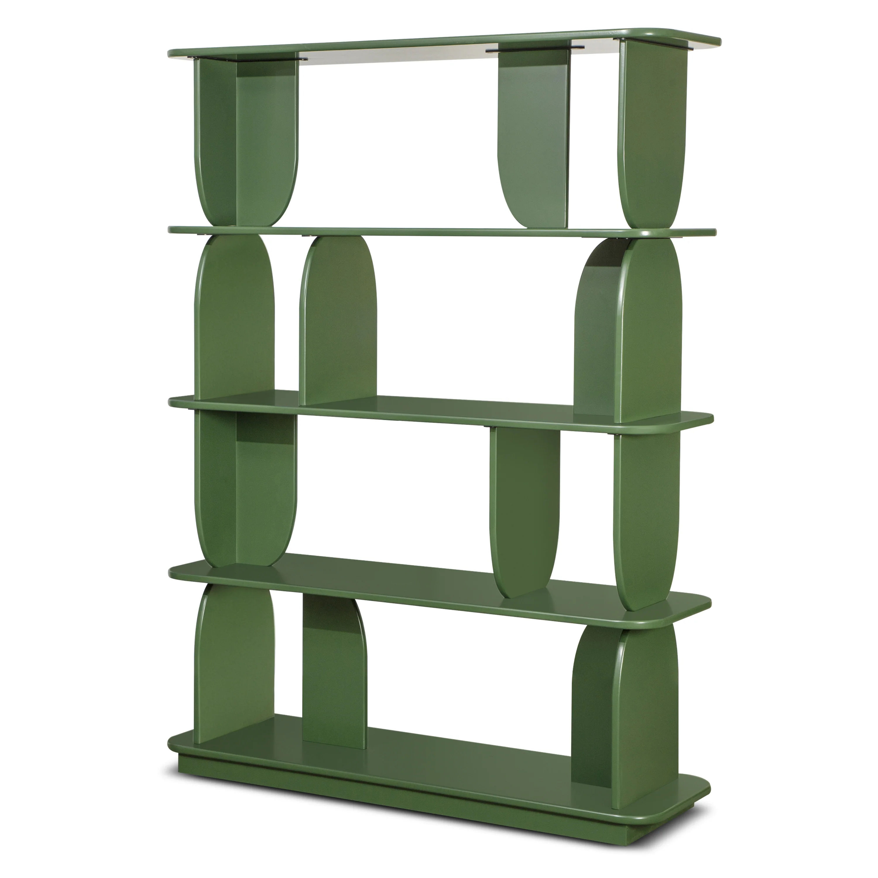 Padua 62" Bookshelf | Basil Green - Image 5