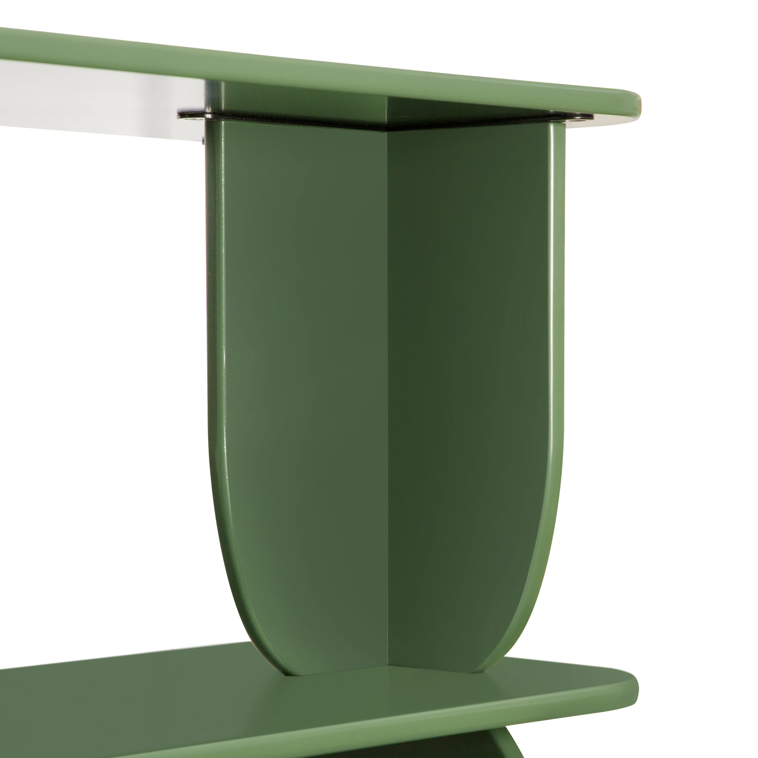 Padua 62" Bookshelf | Basil Green - Image 8
